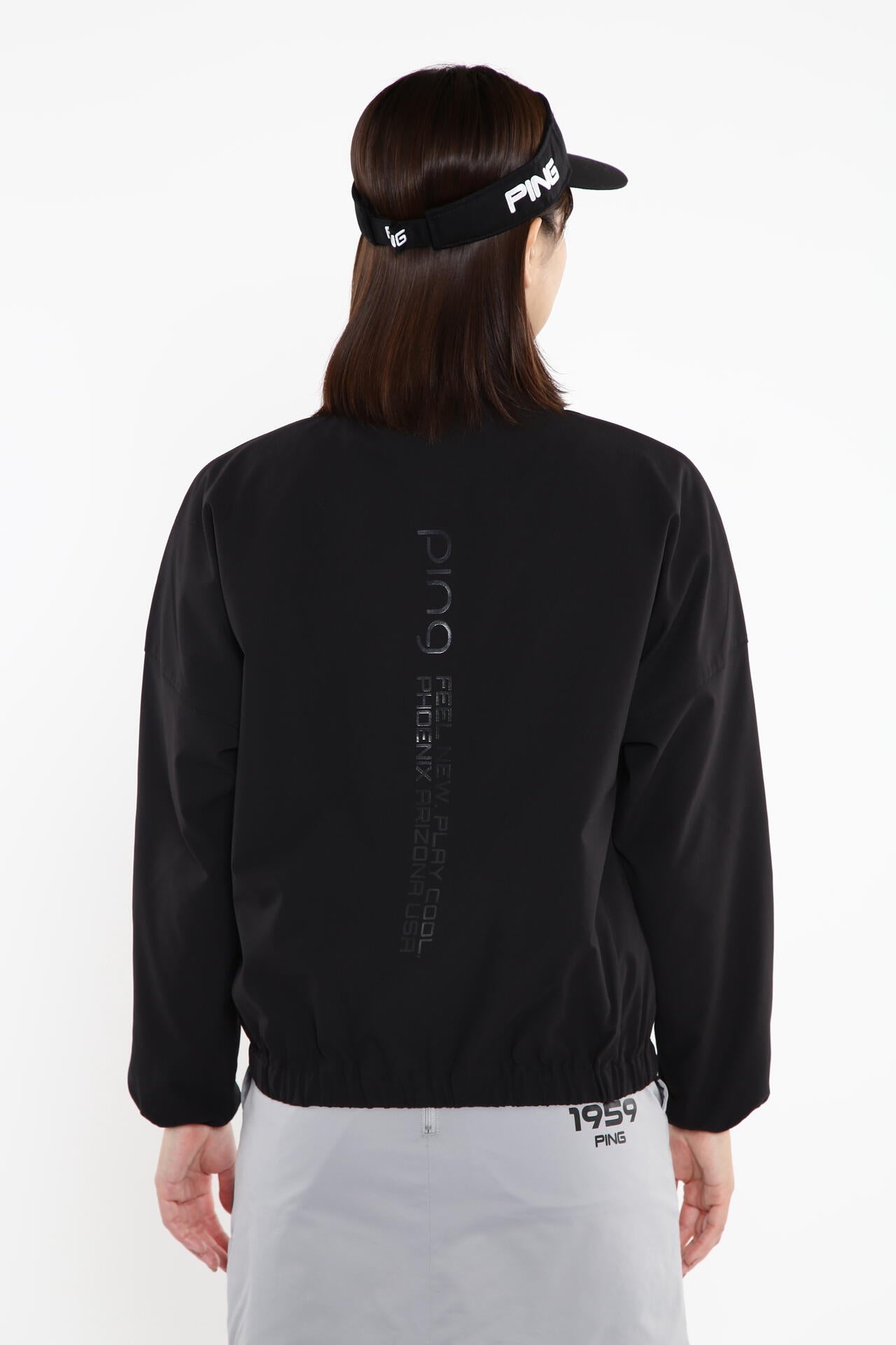 【PING APPAREL】【プルオーバー+ベスト】リップストップ ツインブルゾン <PERFORMANCE> (LADIES)