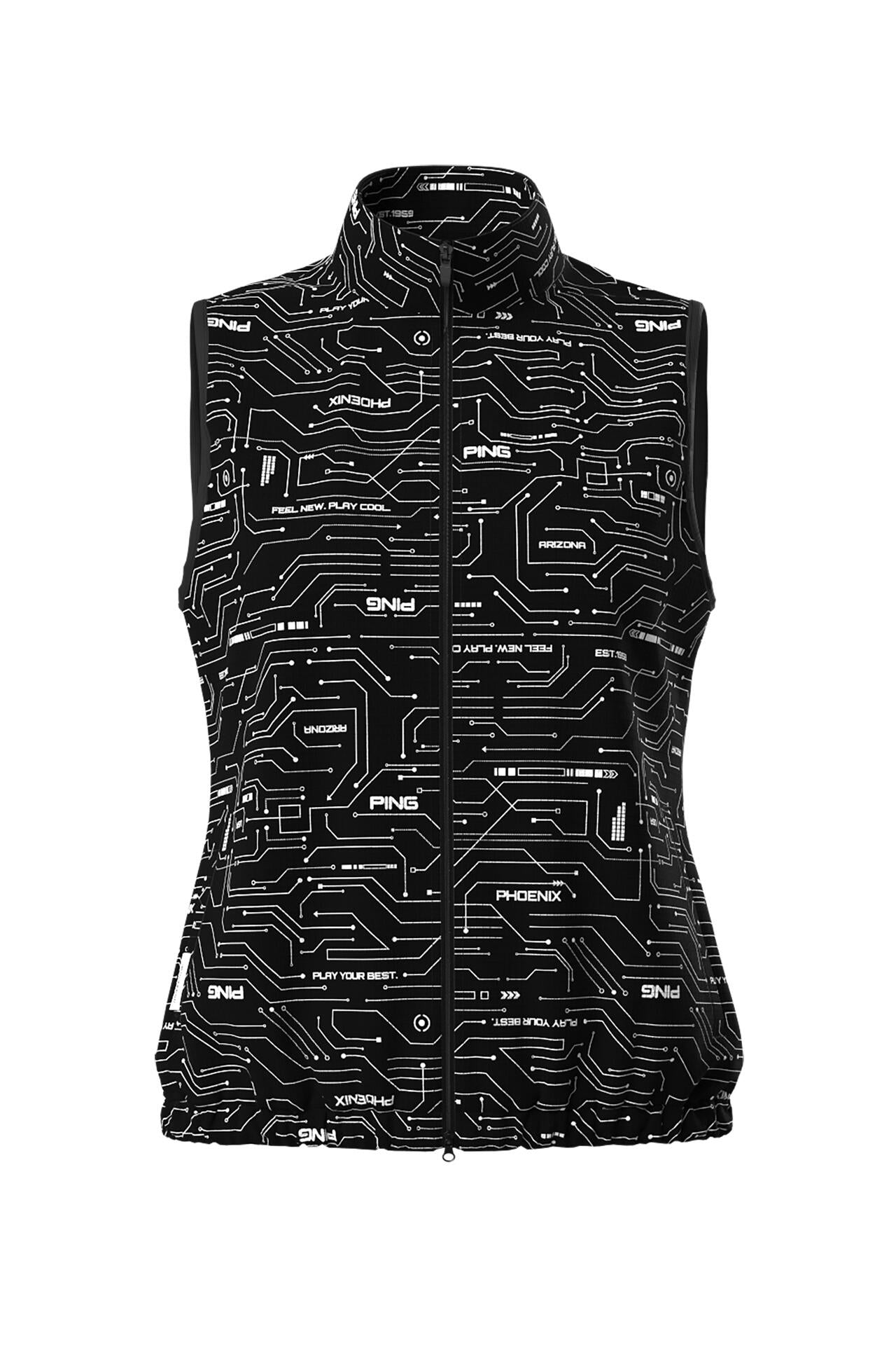【PING APPAREL】【プルオーバー+ベスト】リップストップ ツインブルゾン <PERFORMANCE> (LADIES)