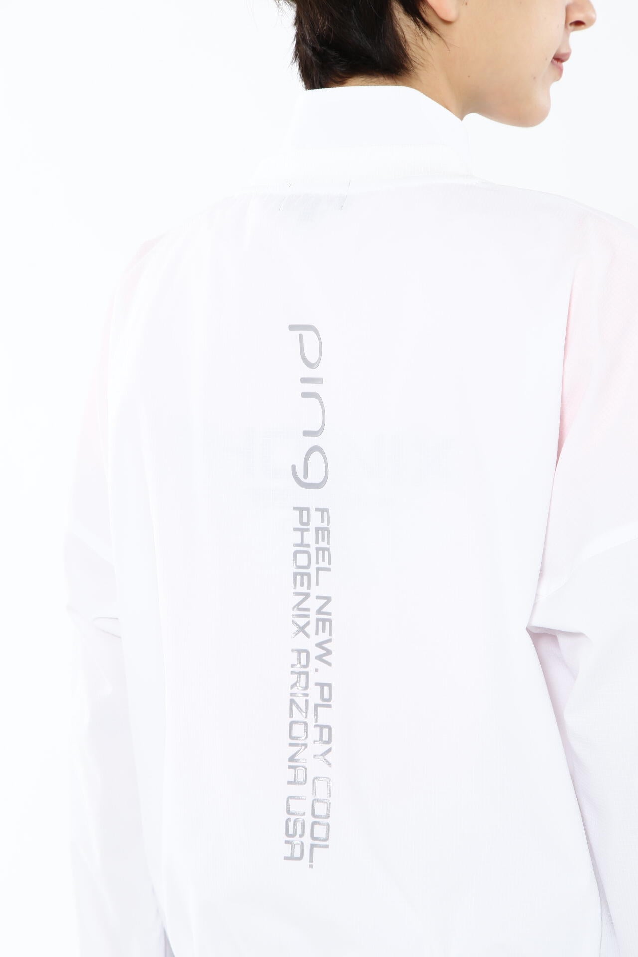 【PING APPAREL】【プルオーバー+ベスト】リップストップ ツインブルゾン <PERFORMANCE> (LADIES)