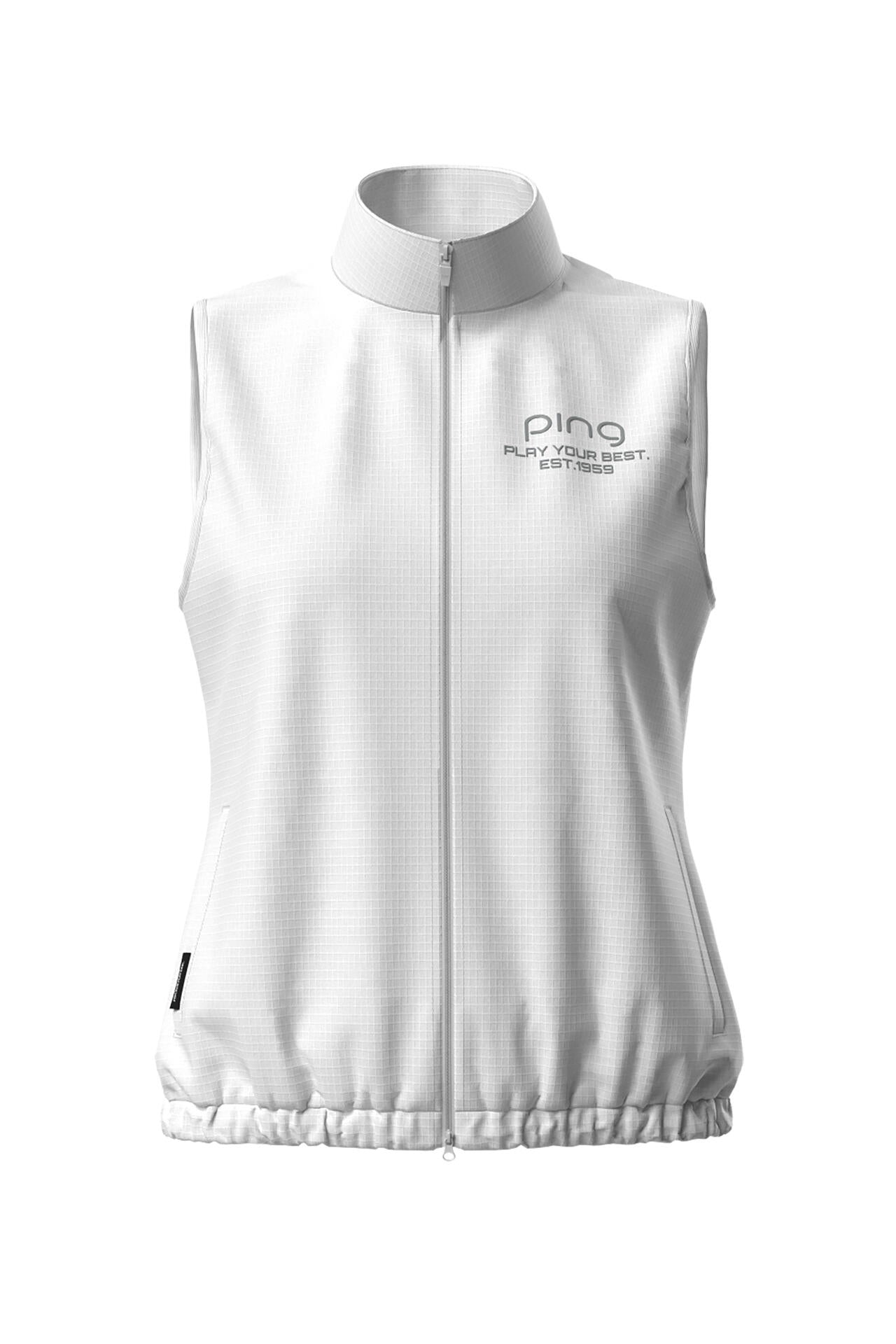 【PING APPAREL】【プルオーバー+ベスト】リップストップ ツインブルゾン <PERFORMANCE> (LADIES)