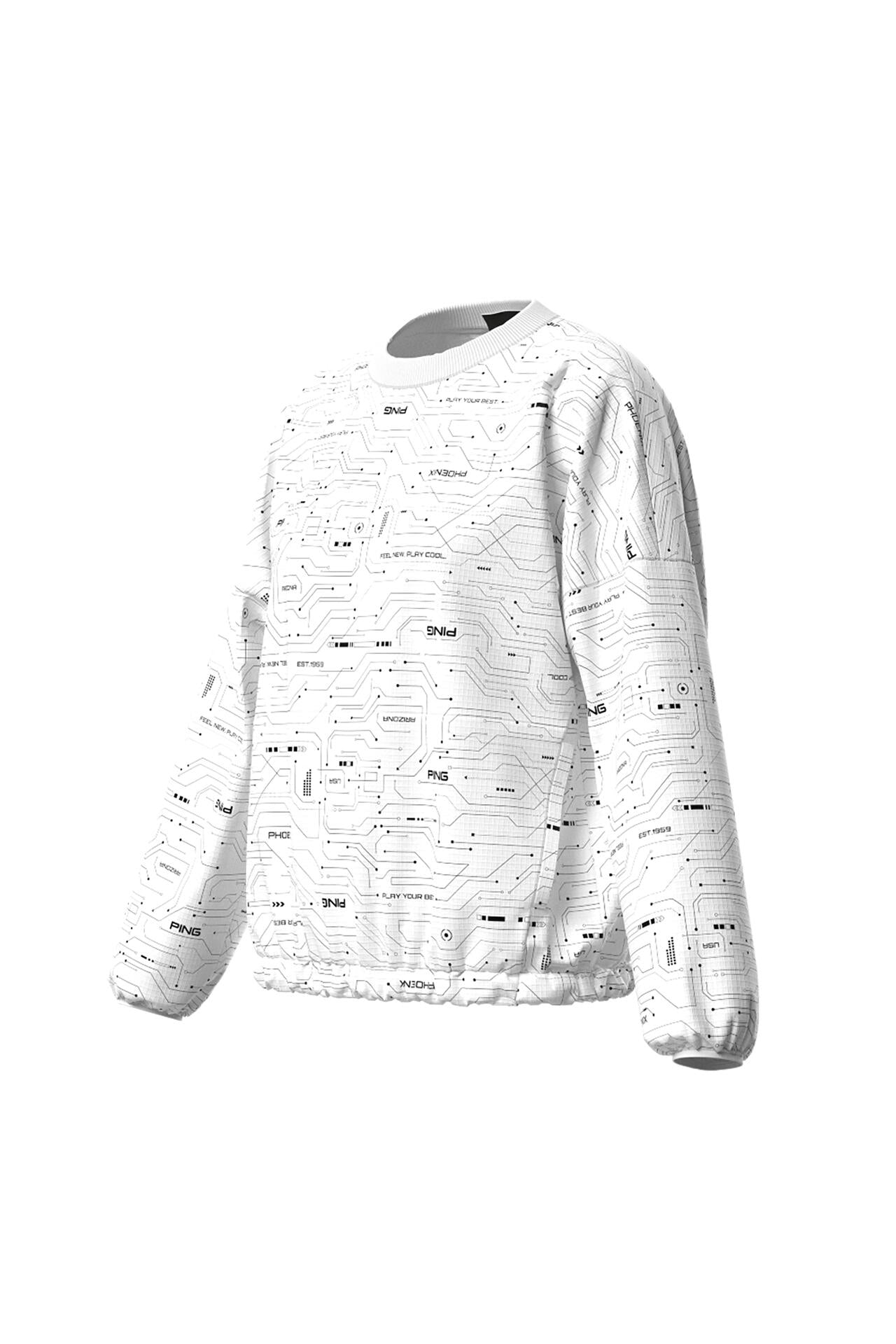 【PING APPAREL】【プルオーバー+ベスト】リップストップ ツインブルゾン <PERFORMANCE> (LADIES)