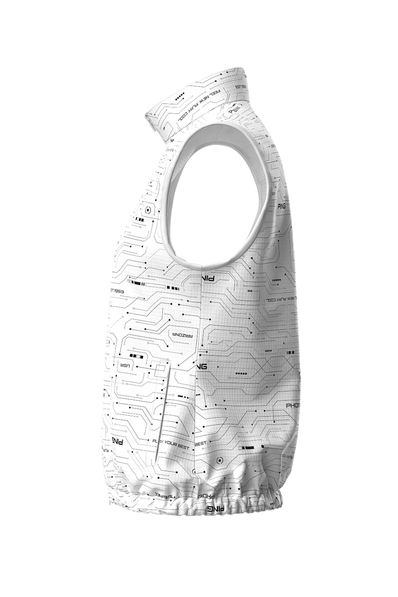 【PING APPAREL】【プルオーバー+ベスト】リップストップ ツインブルゾン <PERFORMANCE> (LADIES)
