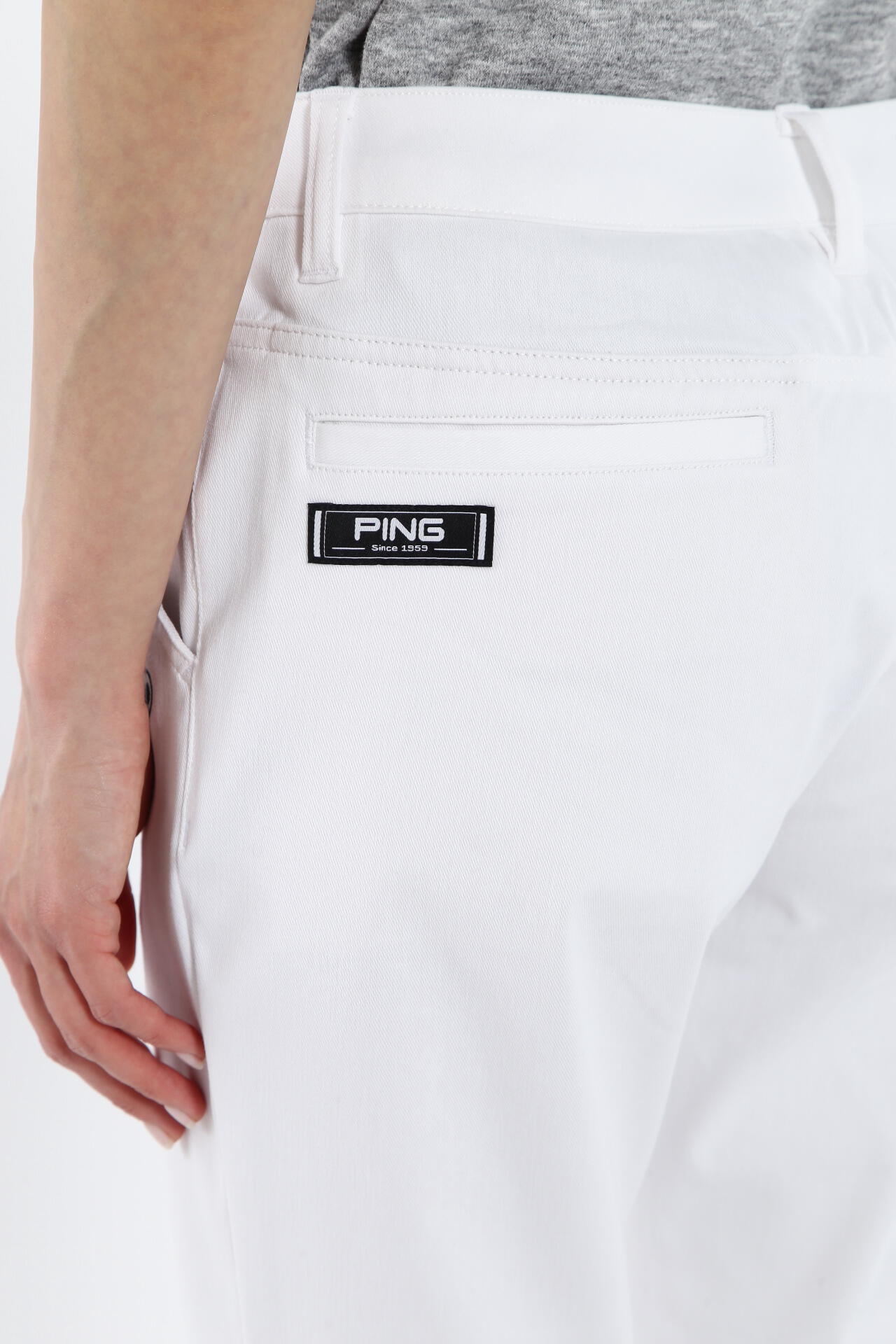 【PING APPAREL】ライトテーパード5ポケットストレッチパンツ <NATIVE> (LADIES)