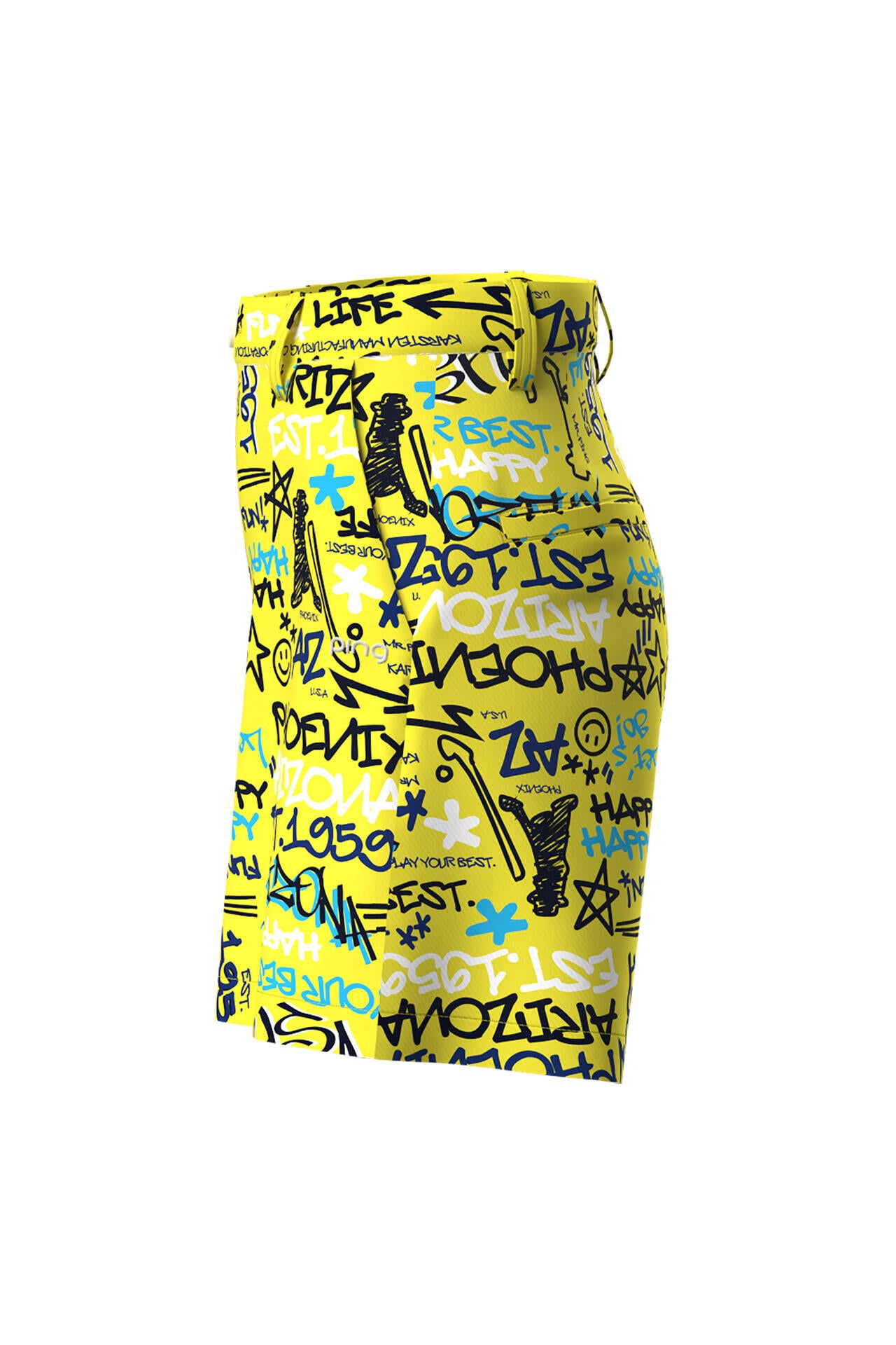 【PING APPAREL】タギングパターンストレッチショートパンツ <NATIVE> (LADIES)