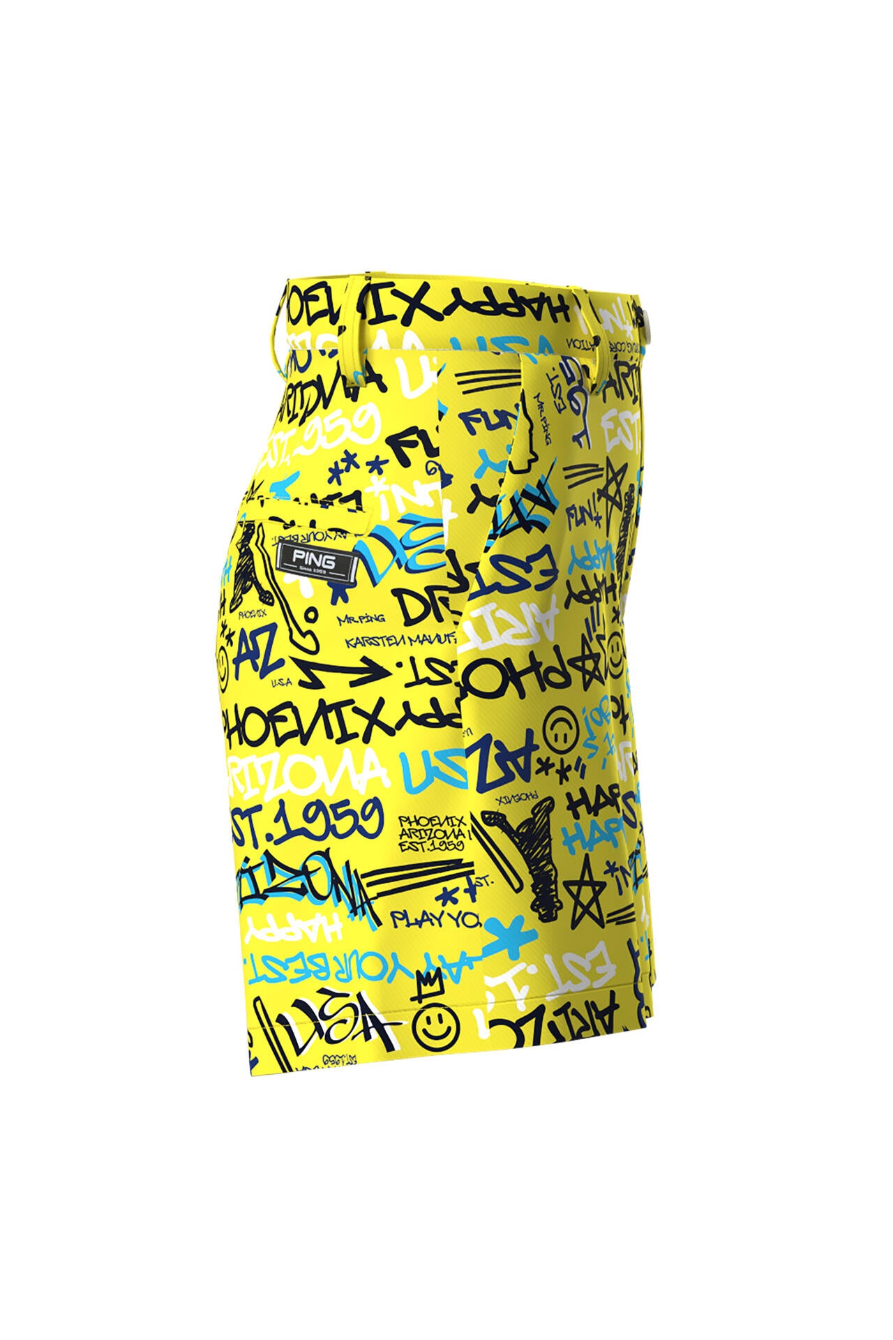 【PING APPAREL】タギングパターンストレッチショートパンツ <NATIVE> (LADIES)