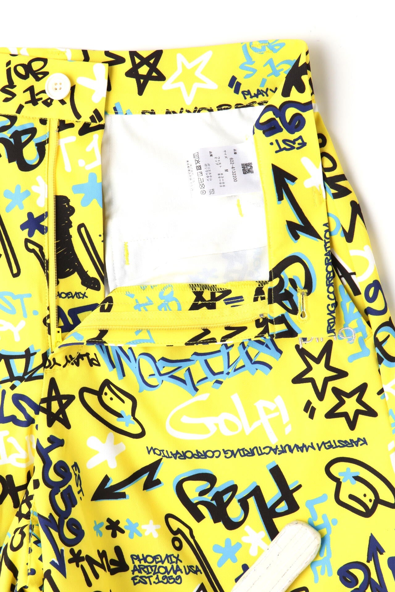 【PING APPAREL】タギングパターンストレッチショートパンツ <NATIVE> (LADIES)