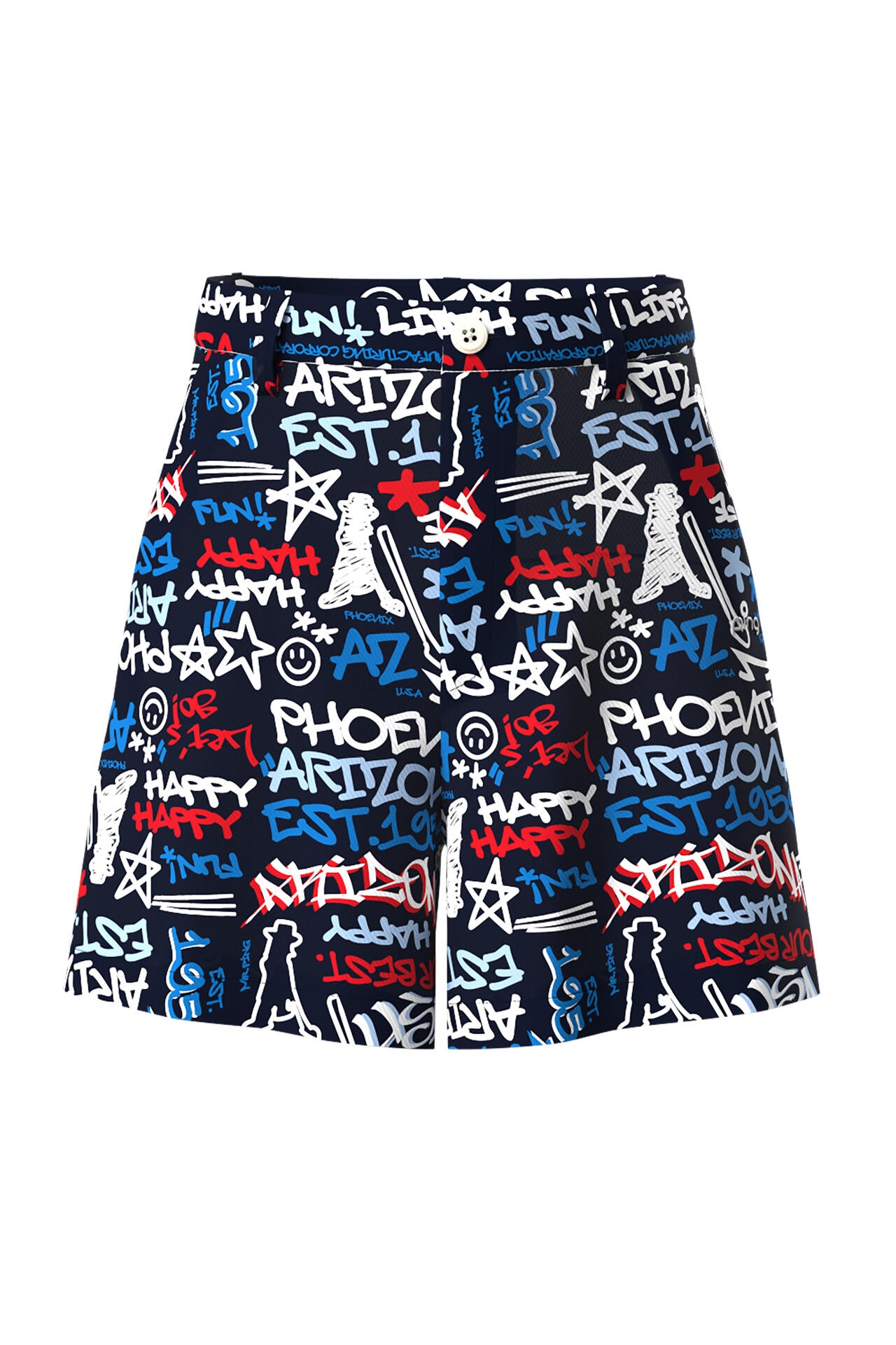 【PING APPAREL】タギングパターンストレッチショートパンツ <NATIVE> (LADIES)