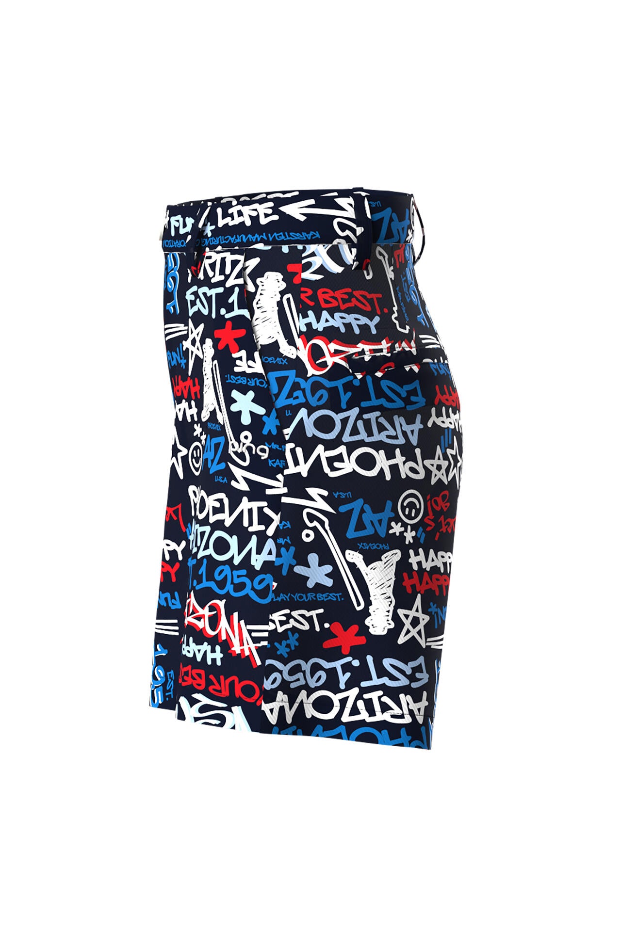 【PING APPAREL】タギングパターンストレッチショートパンツ <NATIVE> (LADIES)