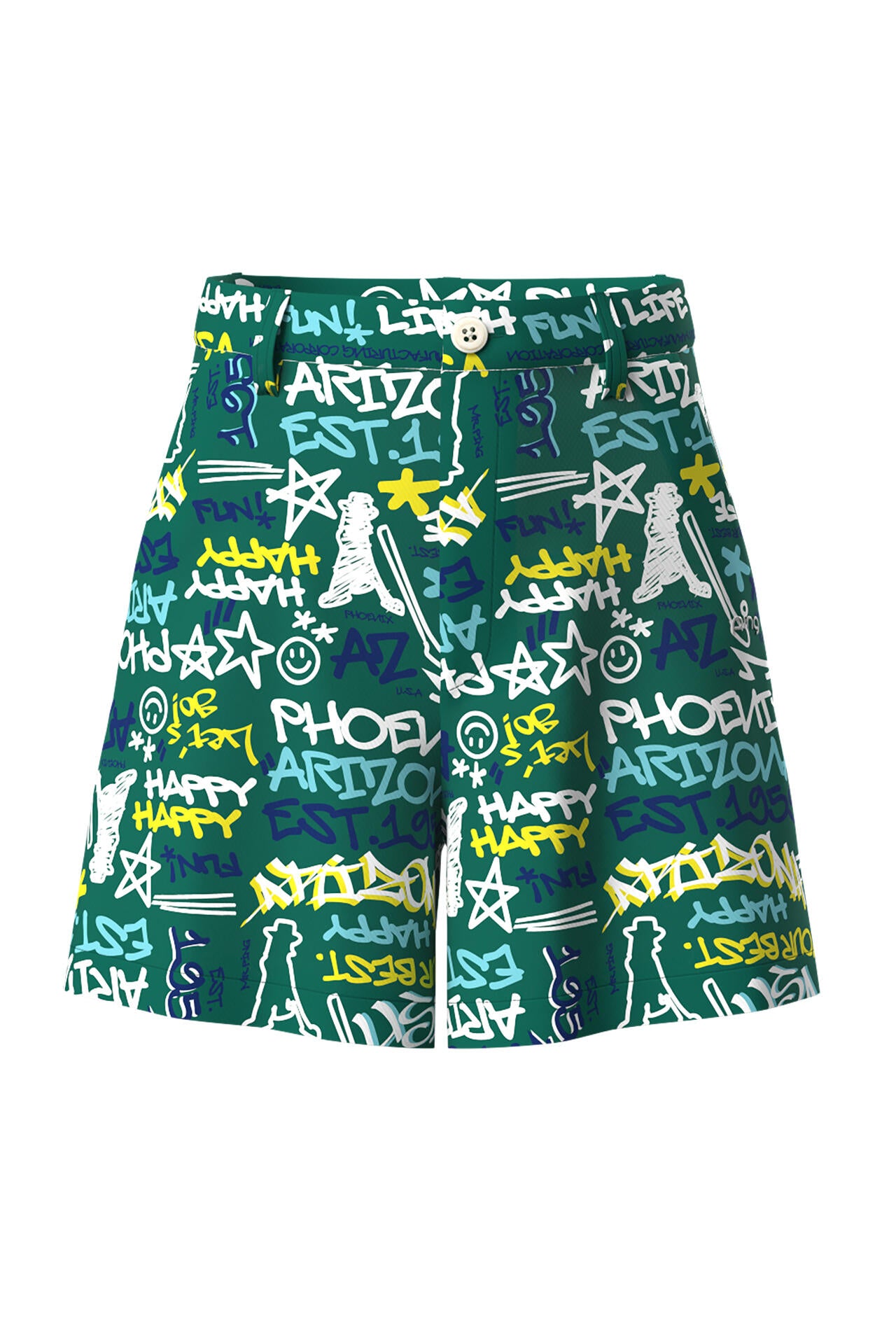 【PING APPAREL】タギングパターンストレッチショートパンツ <NATIVE> (LADIES)