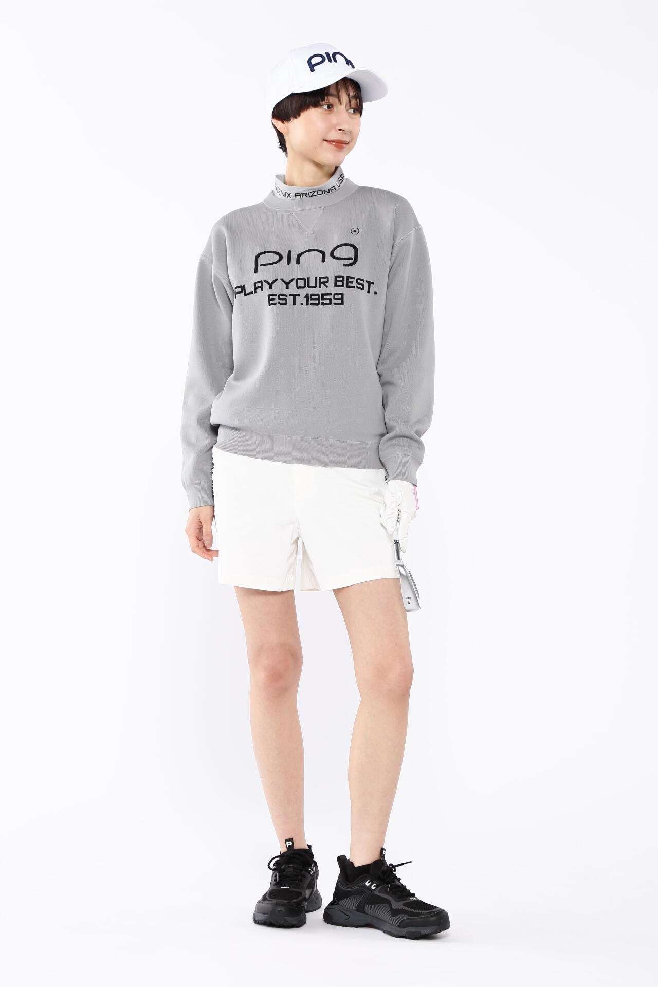 【PING APPAREL】冷感ストレッチショートパンツ <PERFORMANCE> (LADIES)
