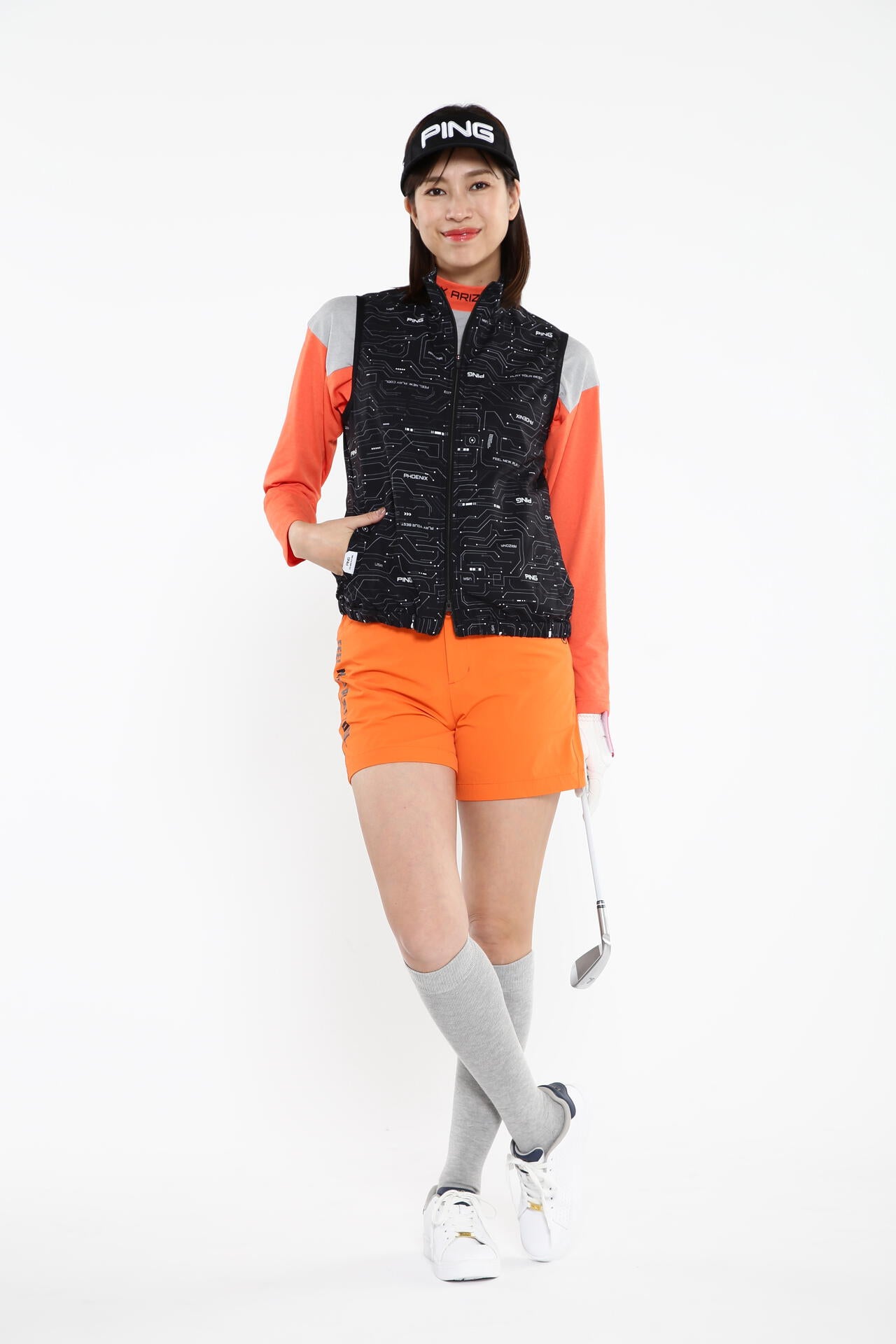 【PING APPAREL】冷感ストレッチショートパンツ <PERFORMANCE> (LADIES)