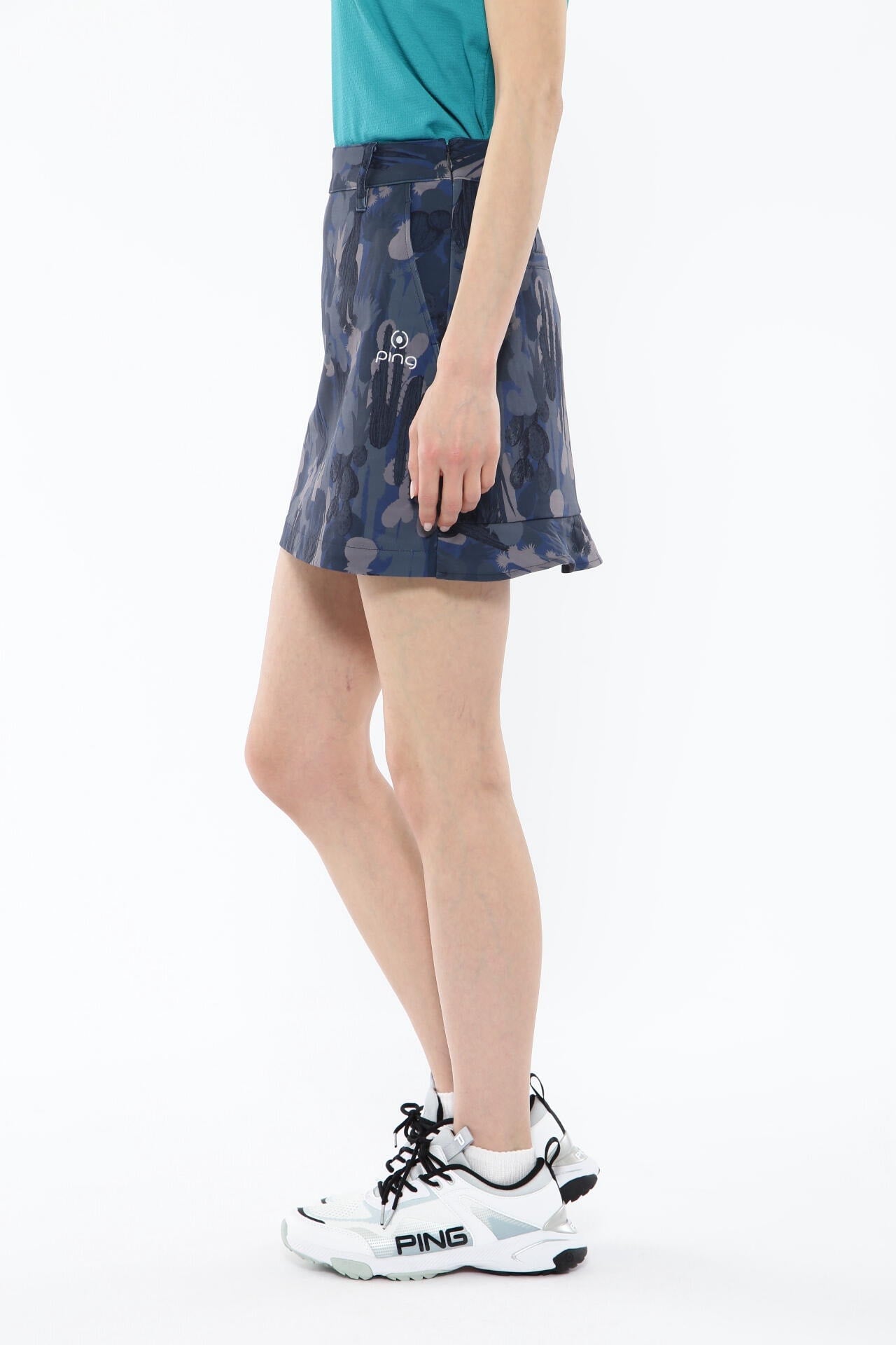 【PING APPAREL】カモフラ柄ストレッチスカート <NATIVE> (LADIES)