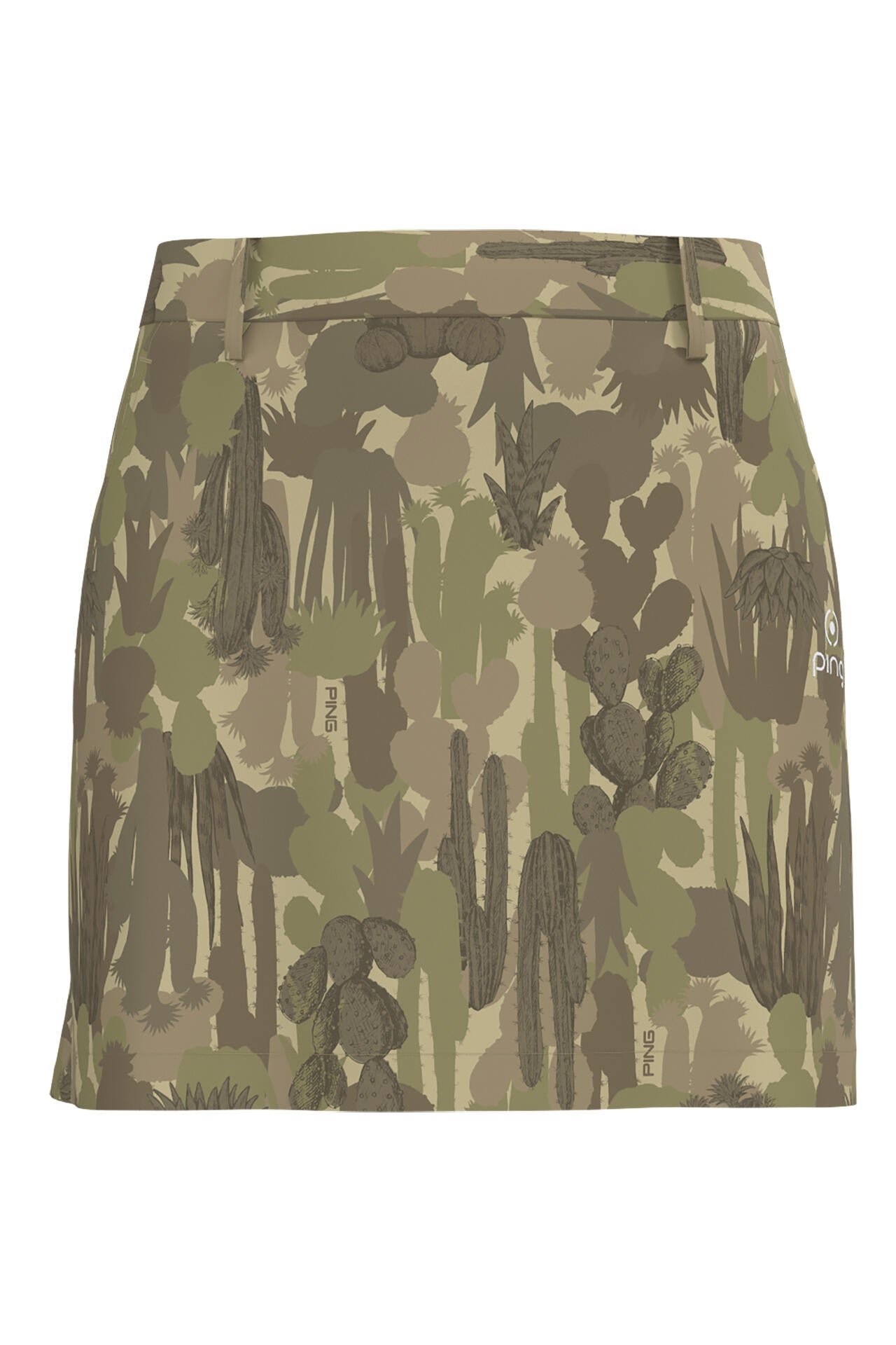 【PING APPAREL】カモフラ柄ストレッチスカート <NATIVE> (LADIES)
