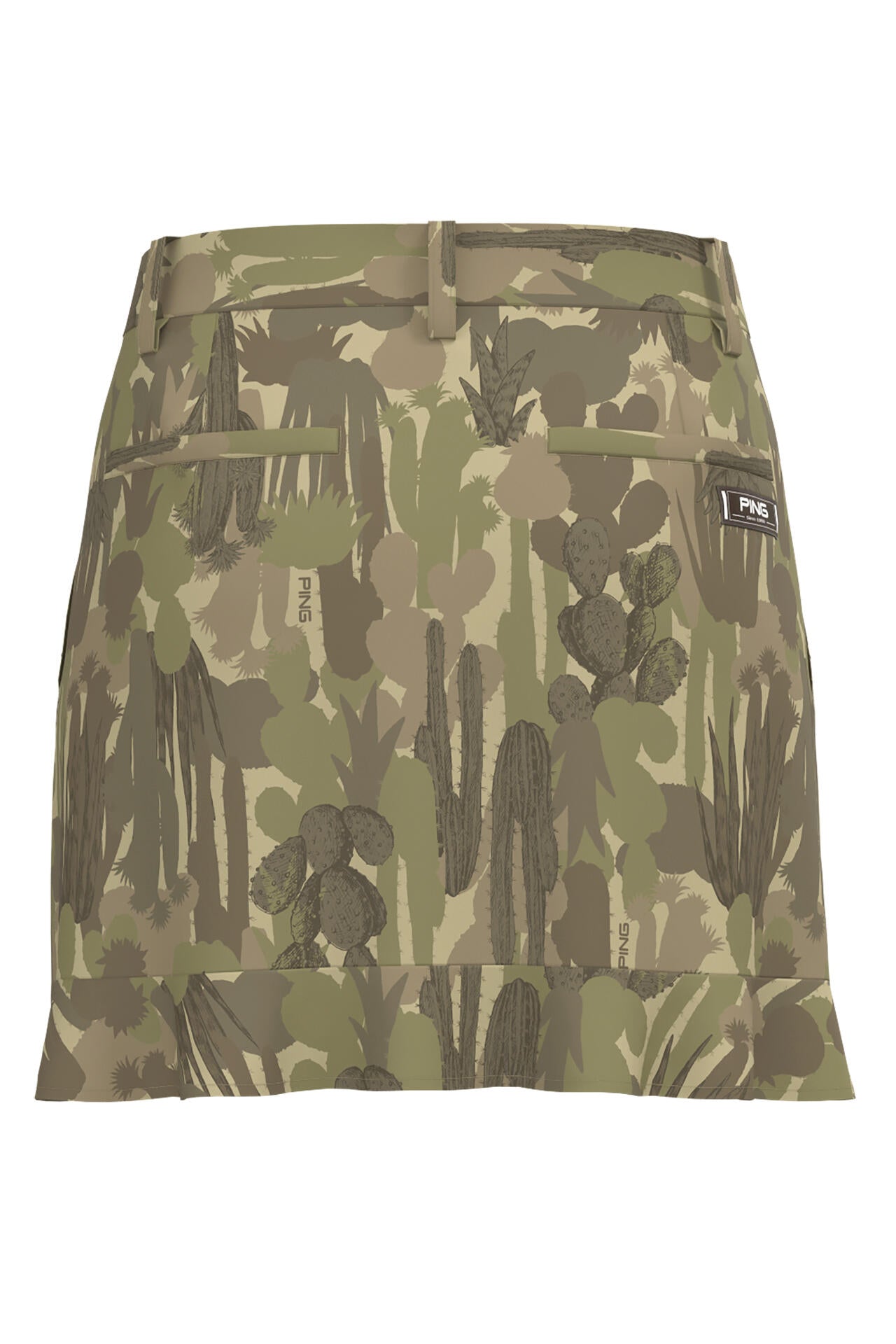 【PING APPAREL】カモフラ柄ストレッチスカート <NATIVE> (LADIES)