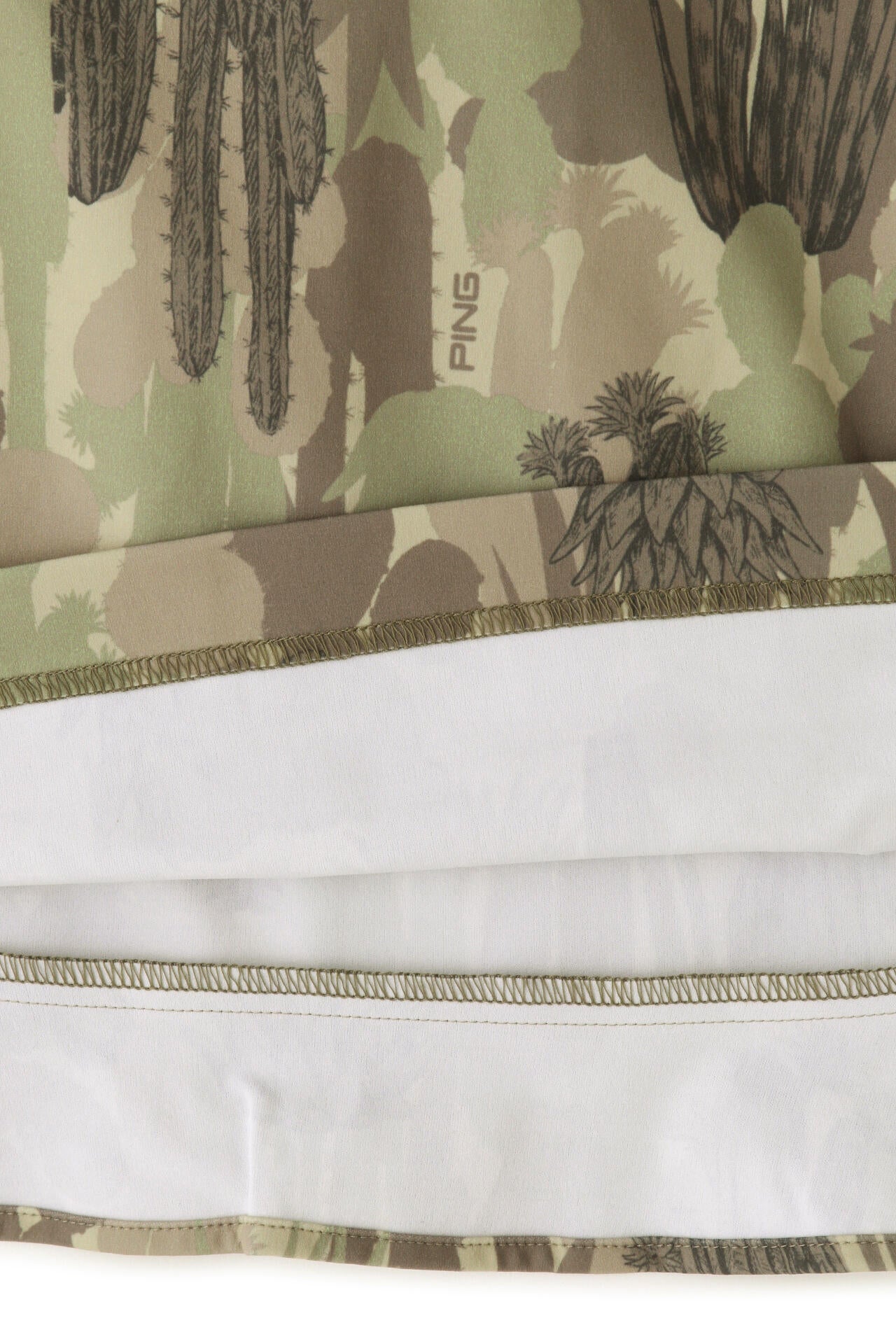 【PING APPAREL】カモフラ柄ストレッチスカート <NATIVE> (LADIES)