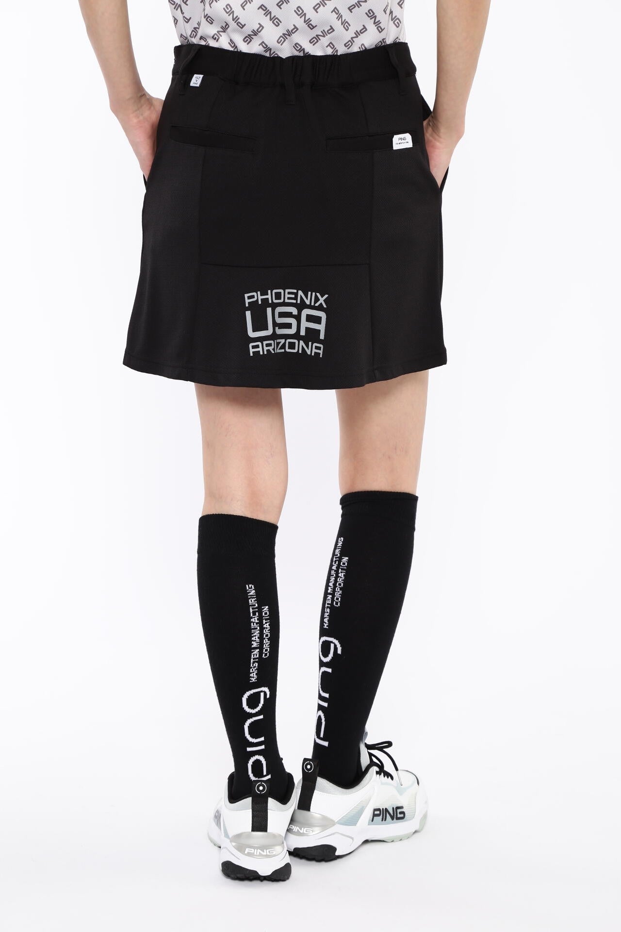 【PING APPAREL】ジャカードストレッチスカート <PERFORMANCE> (LADIES)