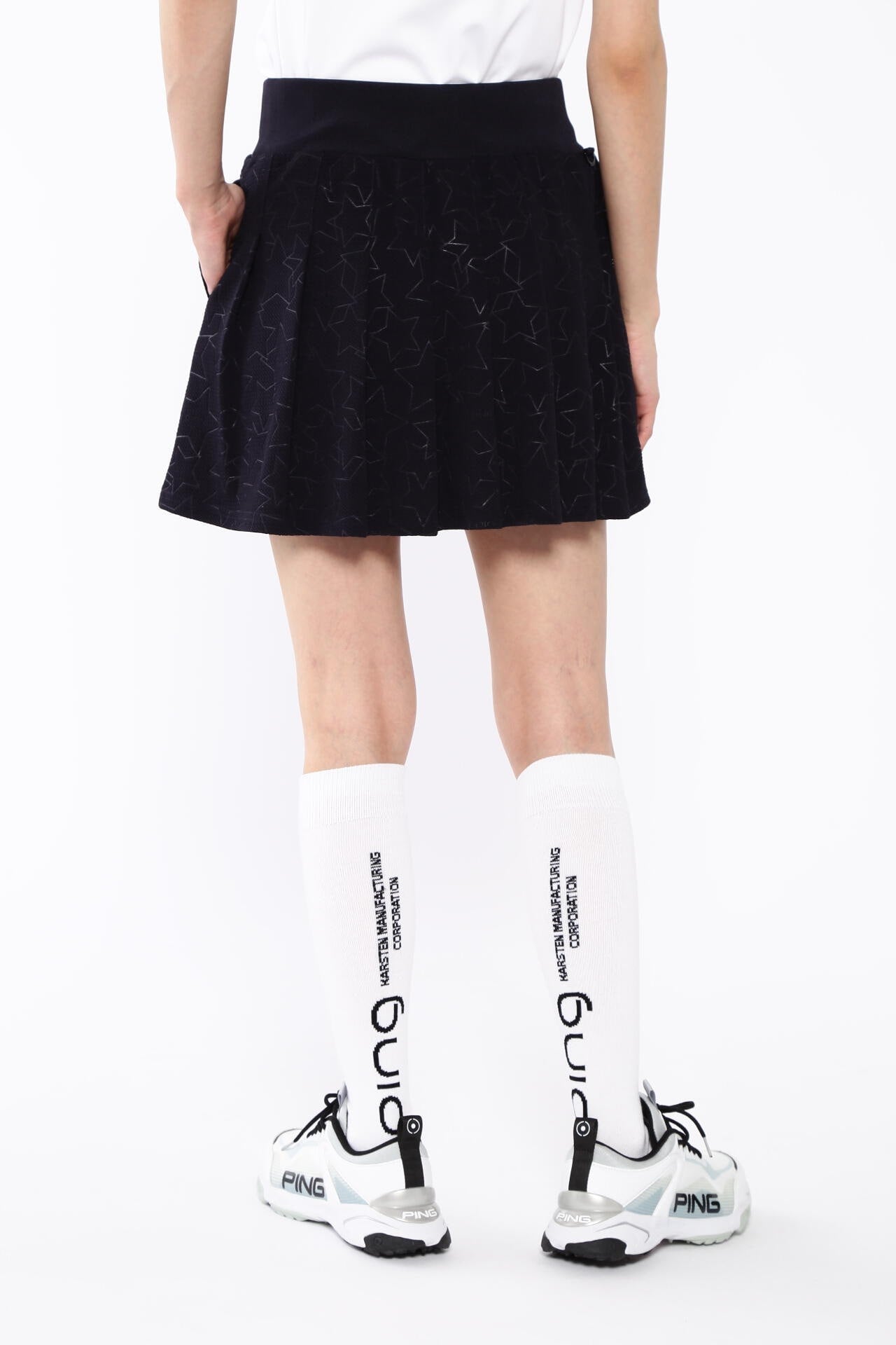 【PING APPAREL】全方向ストレッチ 3Dエンボスジャージースカート <LADIES LINE> (LADIES)