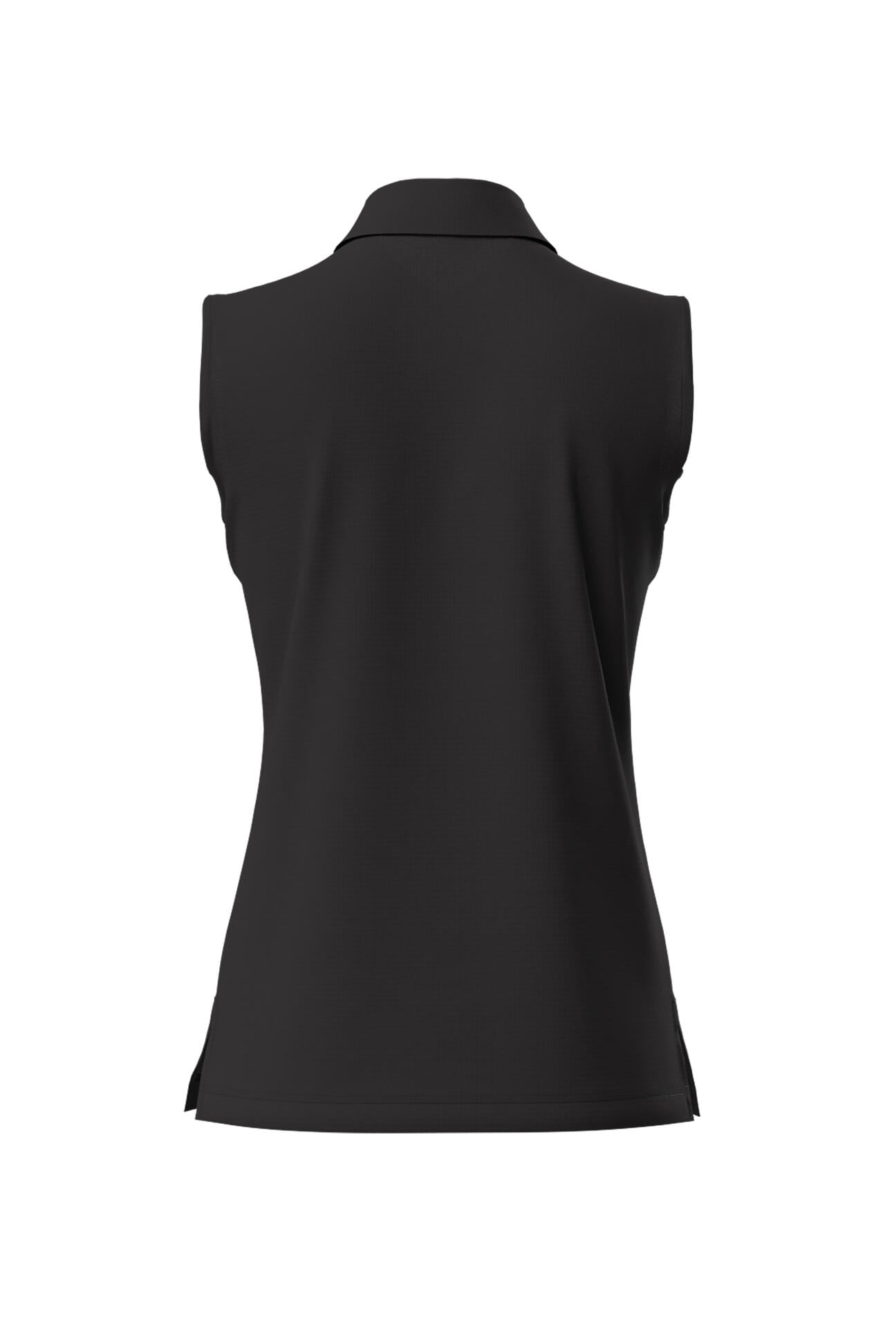 【PING APPAREL】涼感ストレッチメッシュカノコスリーブレスポロシャツ <PERFORMANCE> (LADIES)
