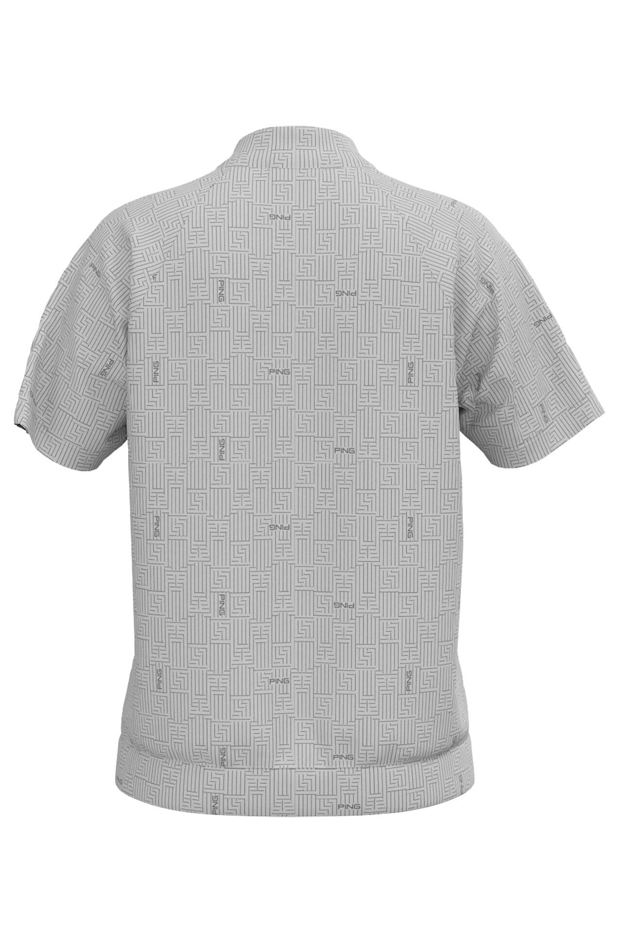 【PING APPAREL】AZモノグラムジャカードハイネックカットソー <PERFORMANCE> (LADIES)