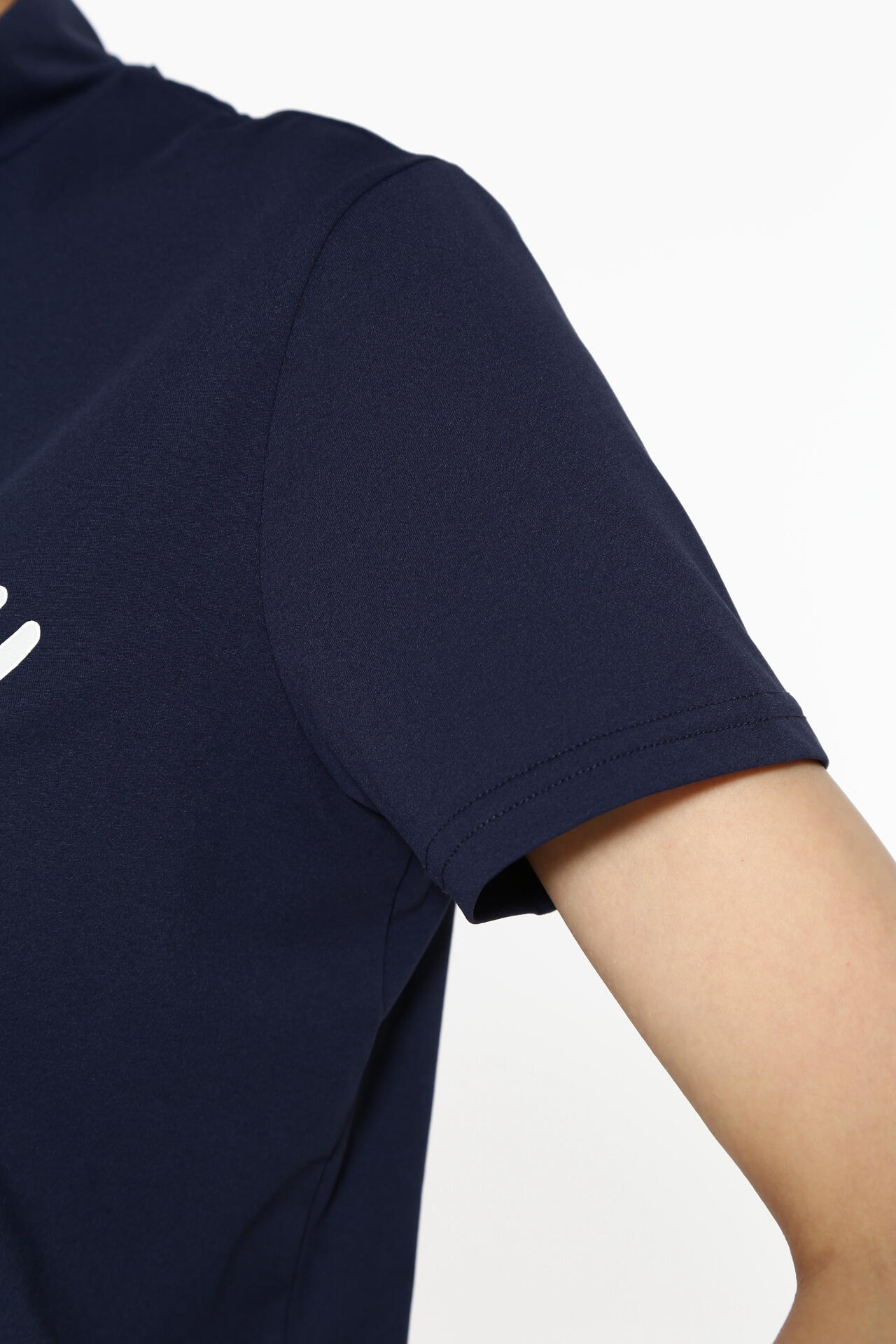 【PING APPAREL】UVプリント天竺半袖ハイネックカットソー <LADIES> (LADIES)