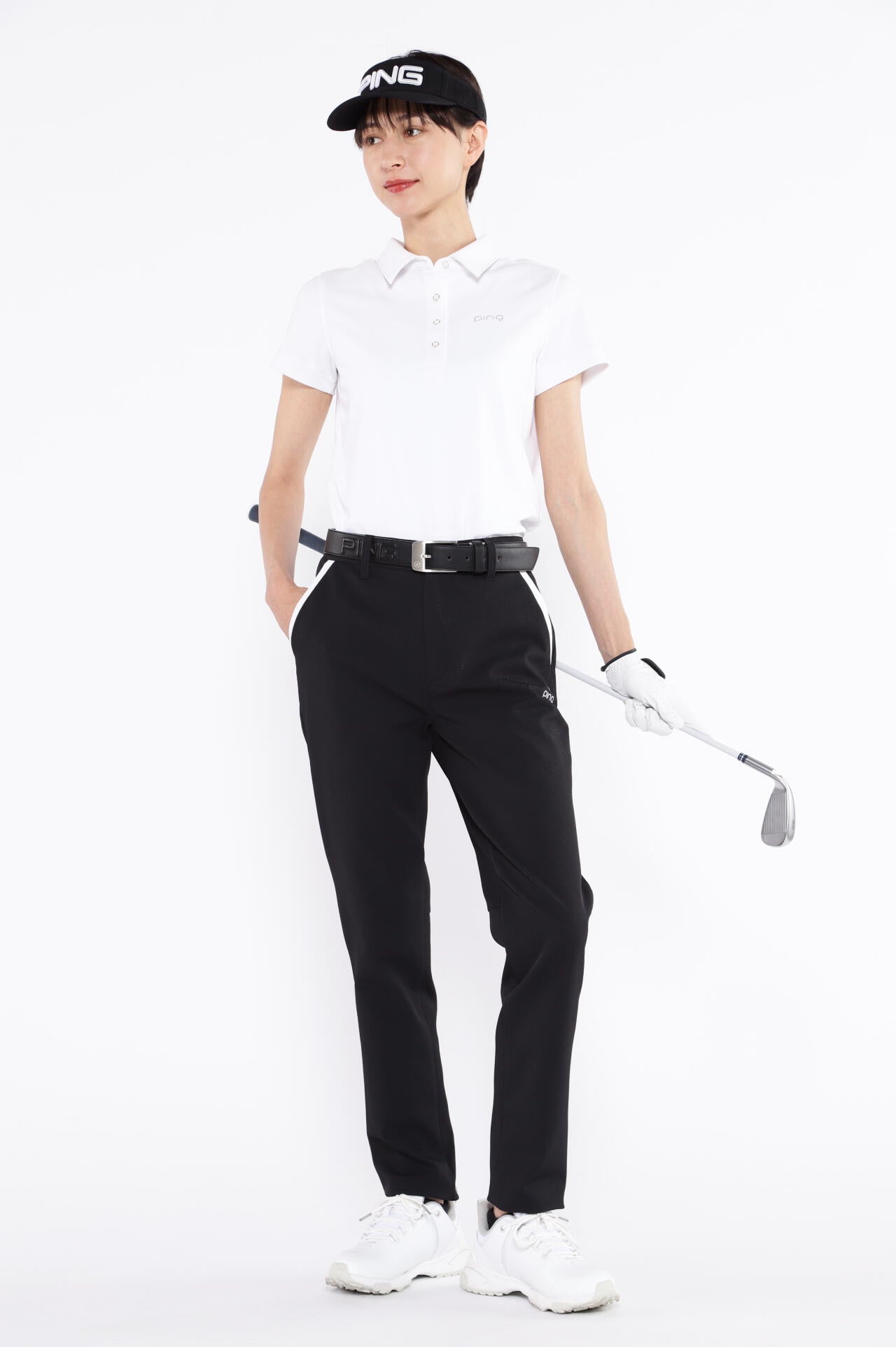 【PING APPAREL】全方向ストレッチカルゼテーパードパンツ <PERFORMANCE> (LADIES)