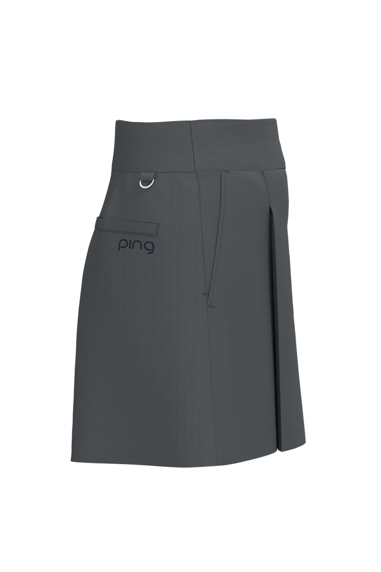 【PING APPAREL】ヘリンボーン全方向ストレッチストレッチ総裏仕立てショートパンツ <NATIVE> (LADIES)