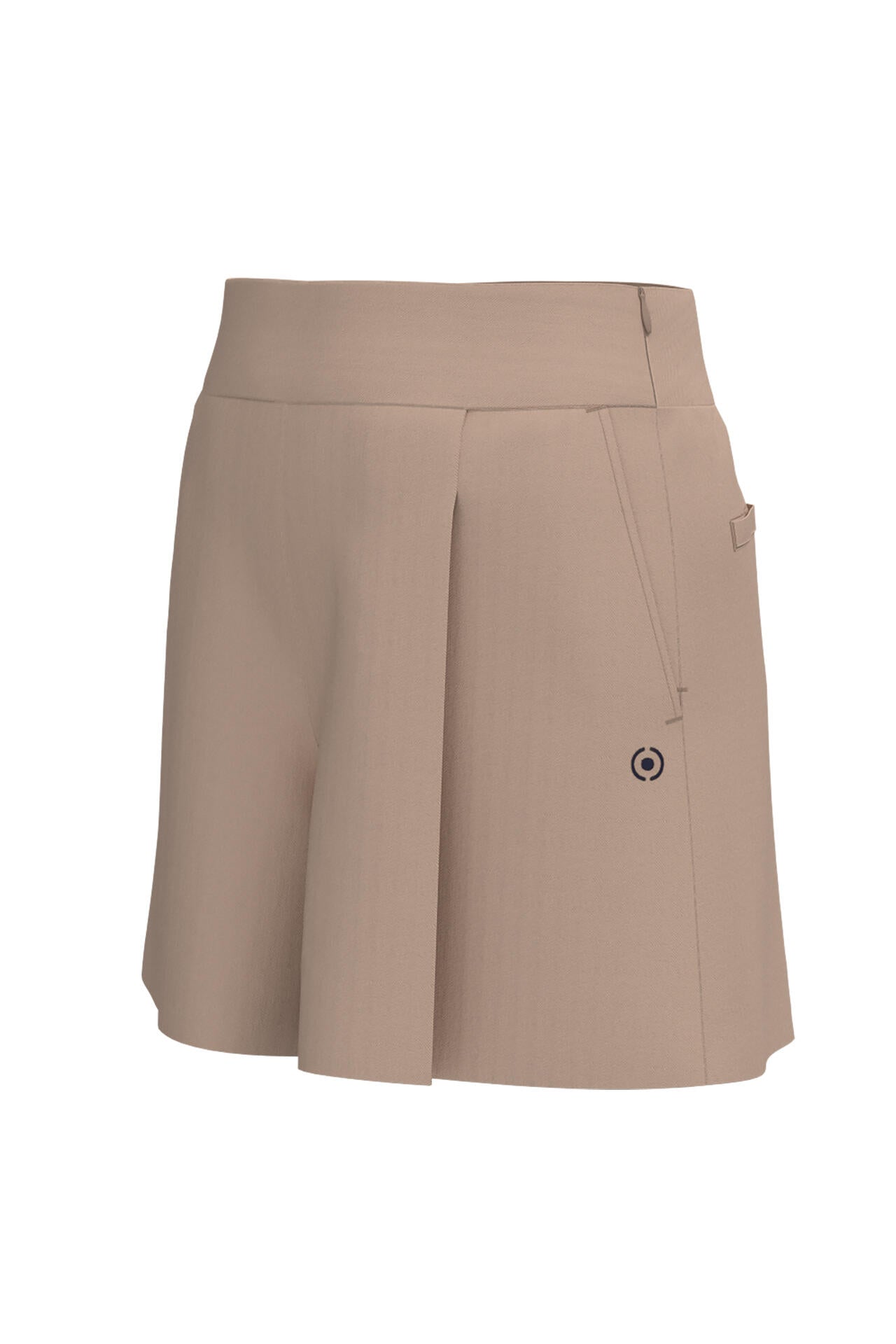 【PING APPAREL】ヘリンボーン全方向ストレッチストレッチ総裏仕立てショートパンツ <NATIVE> (LADIES)