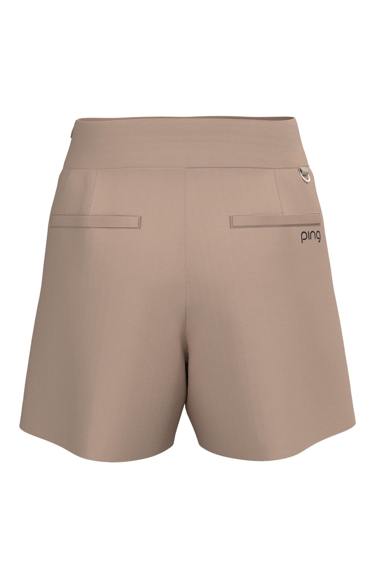 【PING APPAREL】ヘリンボーン全方向ストレッチストレッチ総裏仕立てショートパンツ <NATIVE> (LADIES)