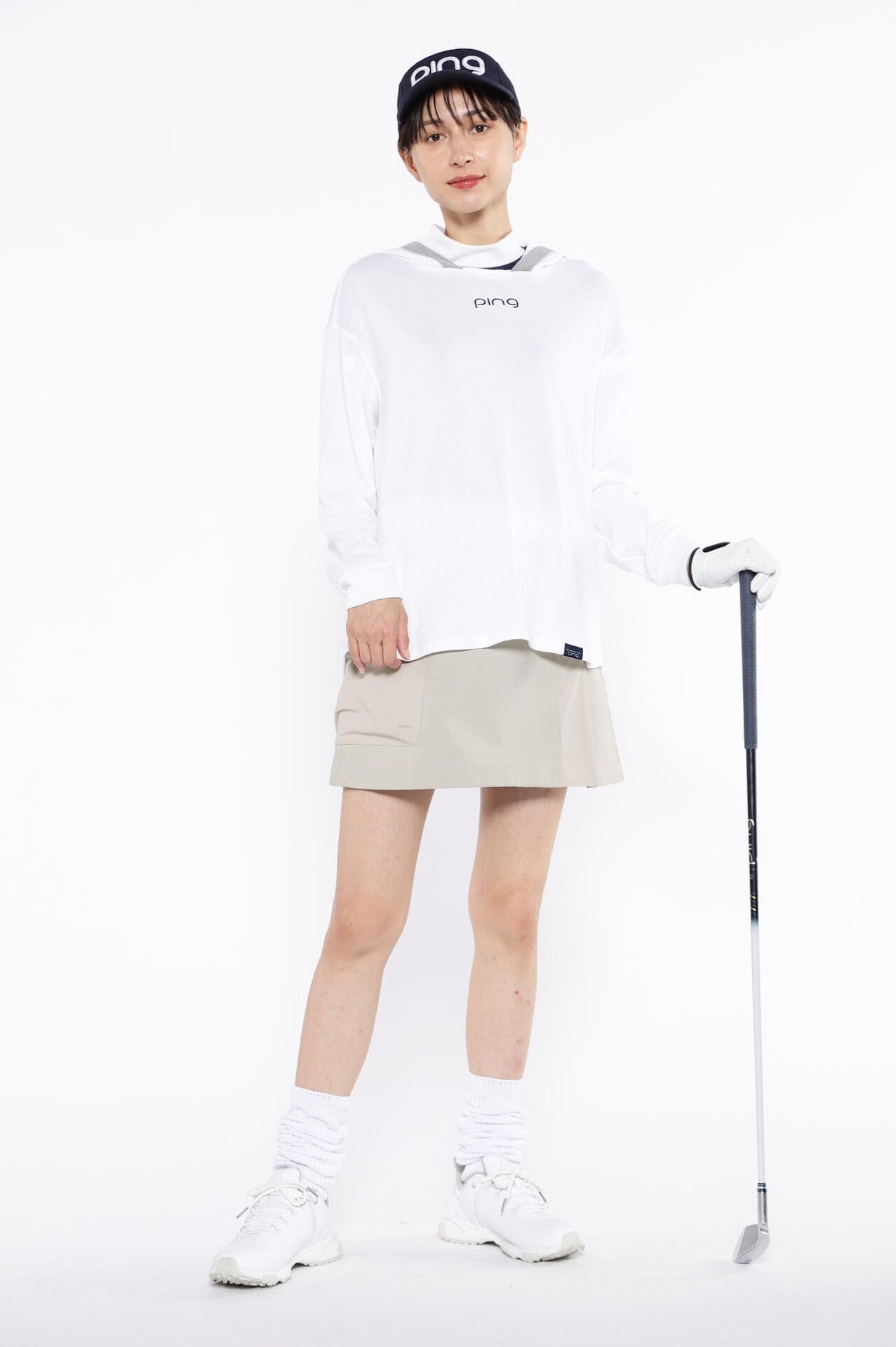 【PING APPAREL】全方向ストレッチ布帛スカート <NATIVE> (LADIES)