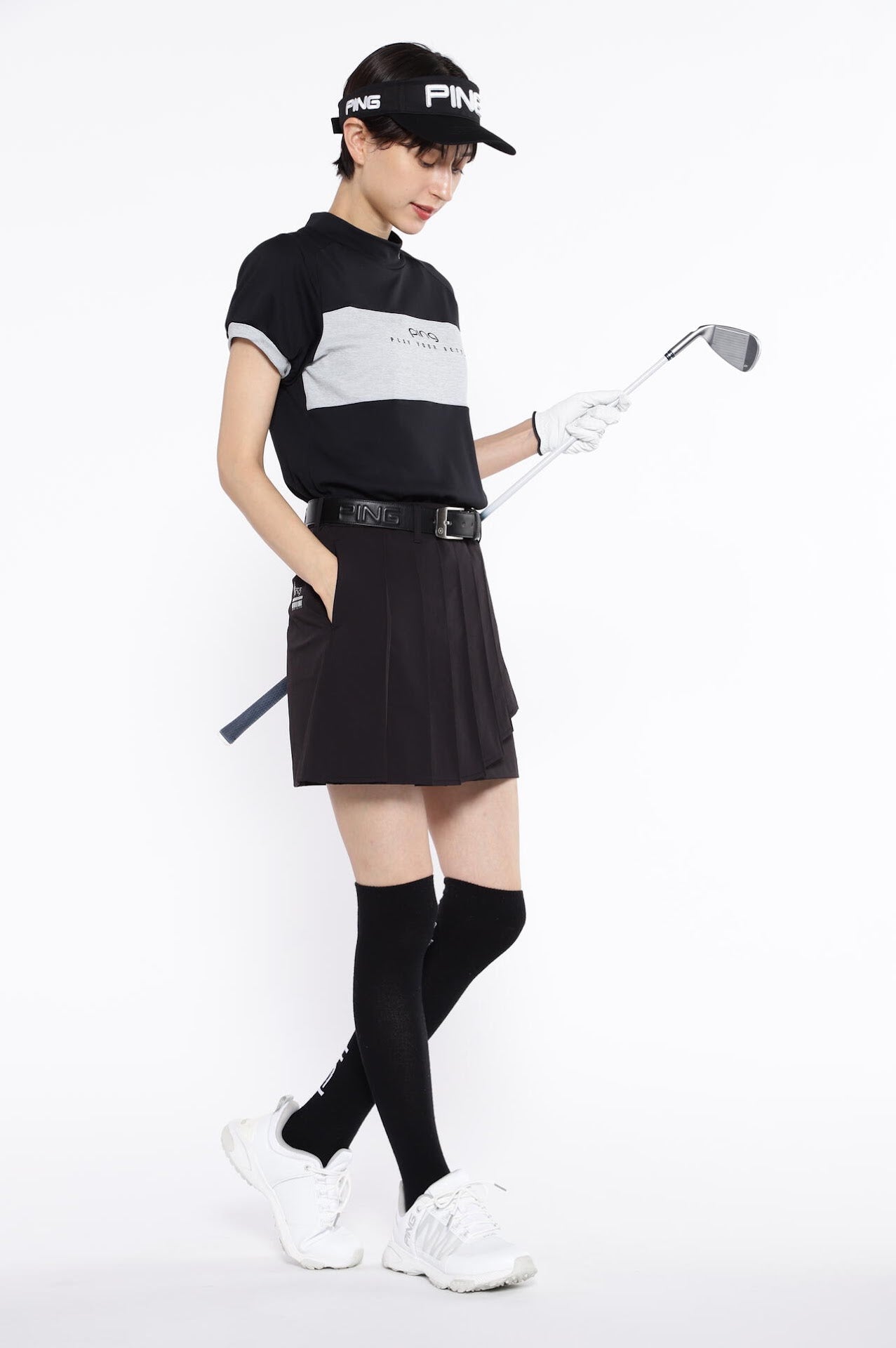 【PING APPAREL】全方向ストレッチドビースカート <PERFORMANCE> (LADIES)