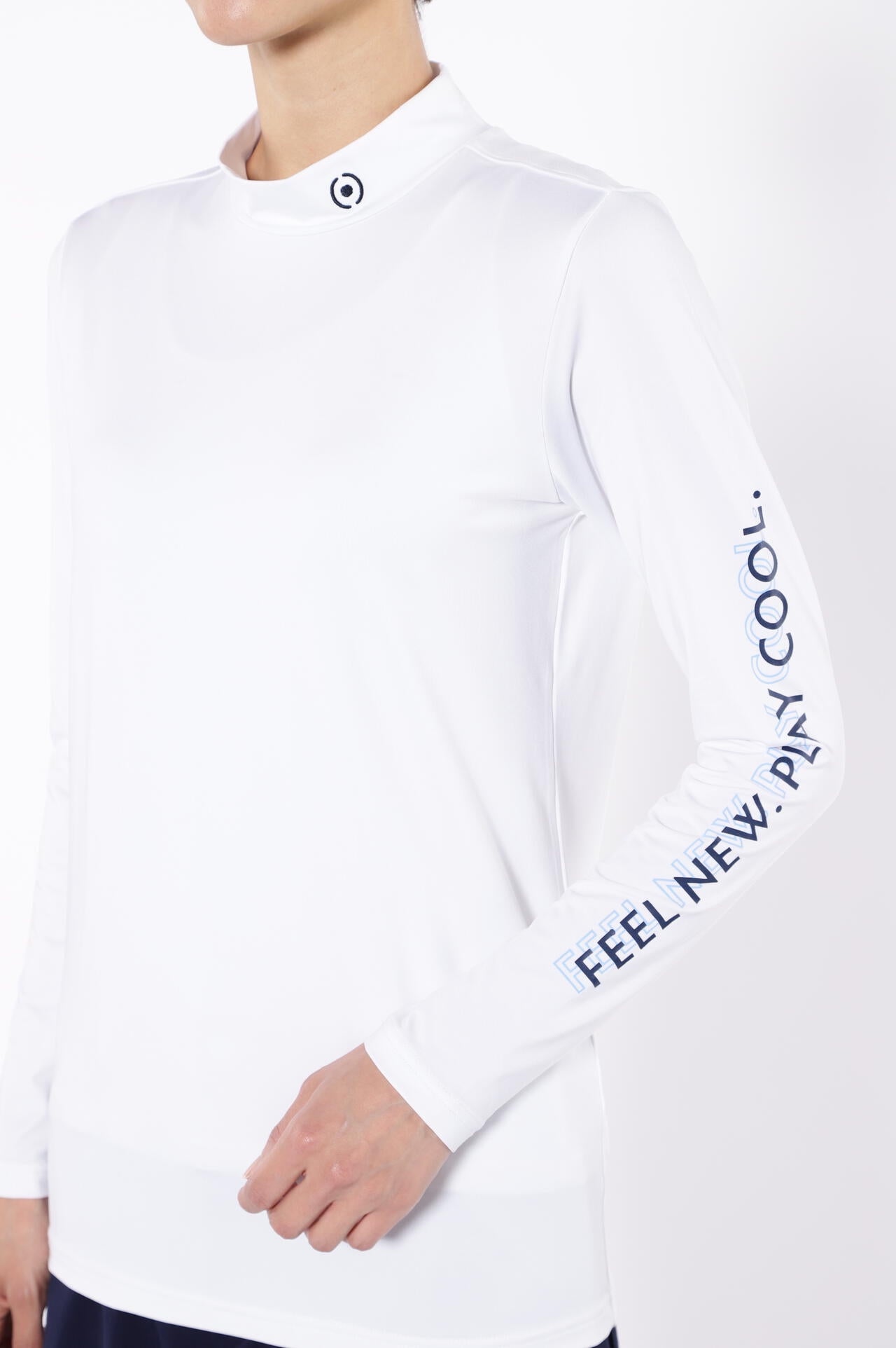 【PING APPAREL】ストレッチカノコ×ストレッチ天竺レイヤードツインセット <NATIVE> (LADIES)
