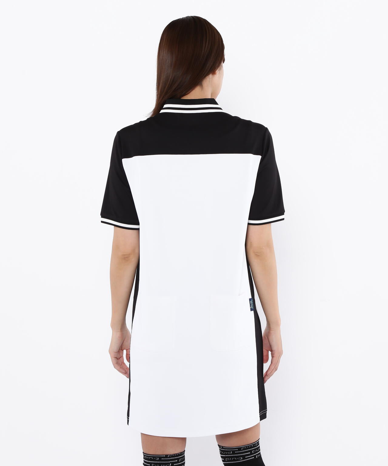【PING APPAREL】テラカノコ半袖バイカラーポロワンピース <LADIES LINE><PERFORMANCE> (LADIES)