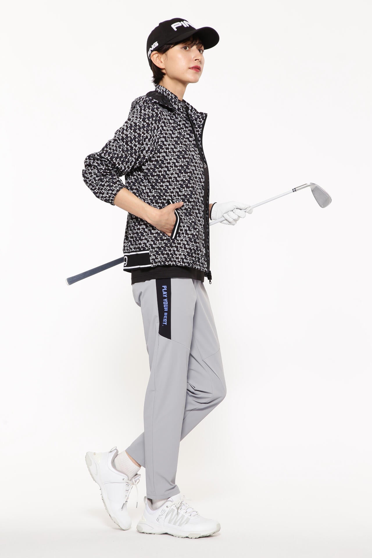 【PING APPAREL】全方向ストレッチドビーテーパードパンツ <LADIES LINE><PERFORMANCE> (LADIES)