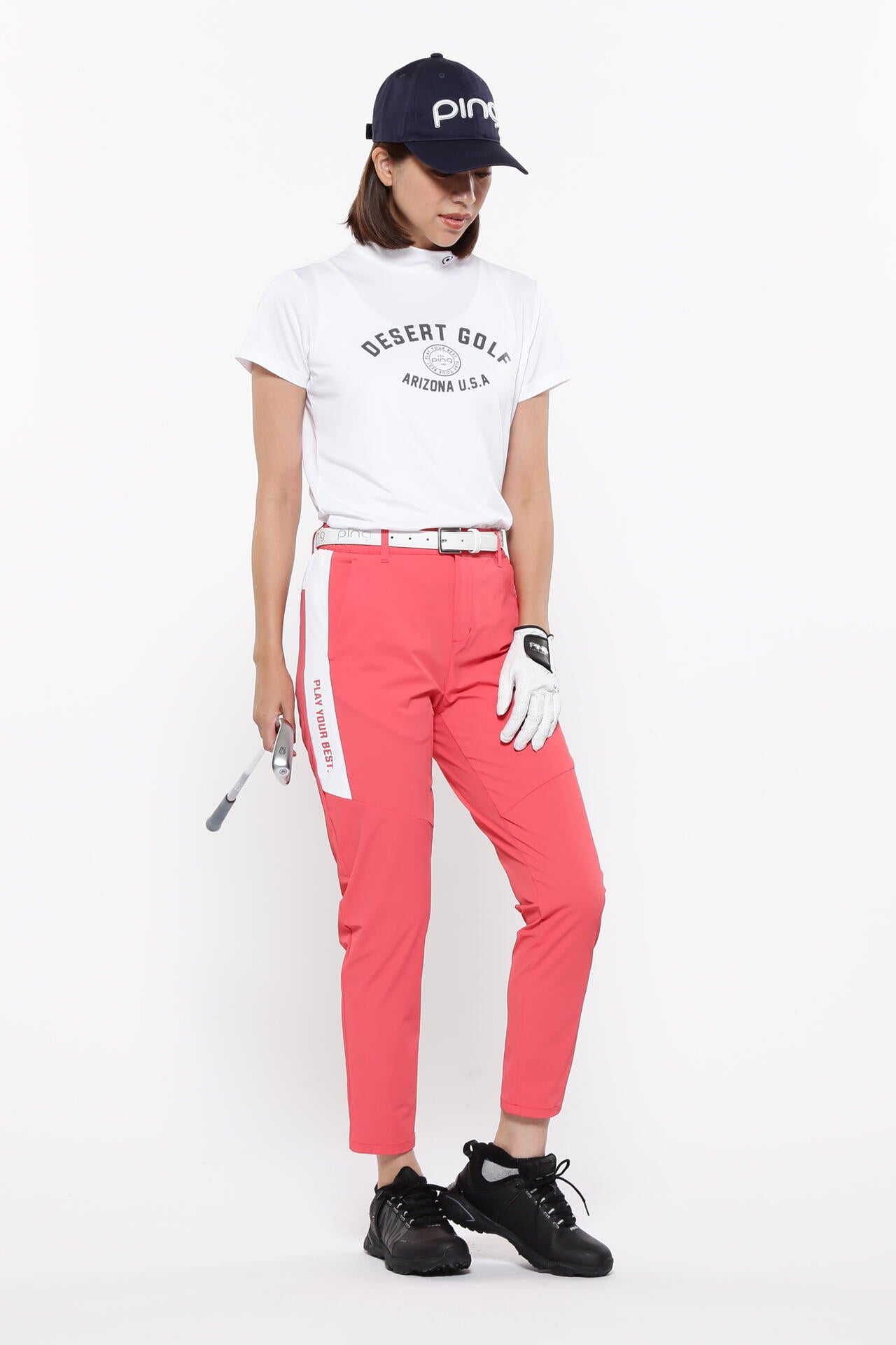 【PING APPAREL】全方向ストレッチドビーテーパードパンツ <LADIES LINE><PERFORMANCE> (LADIES)