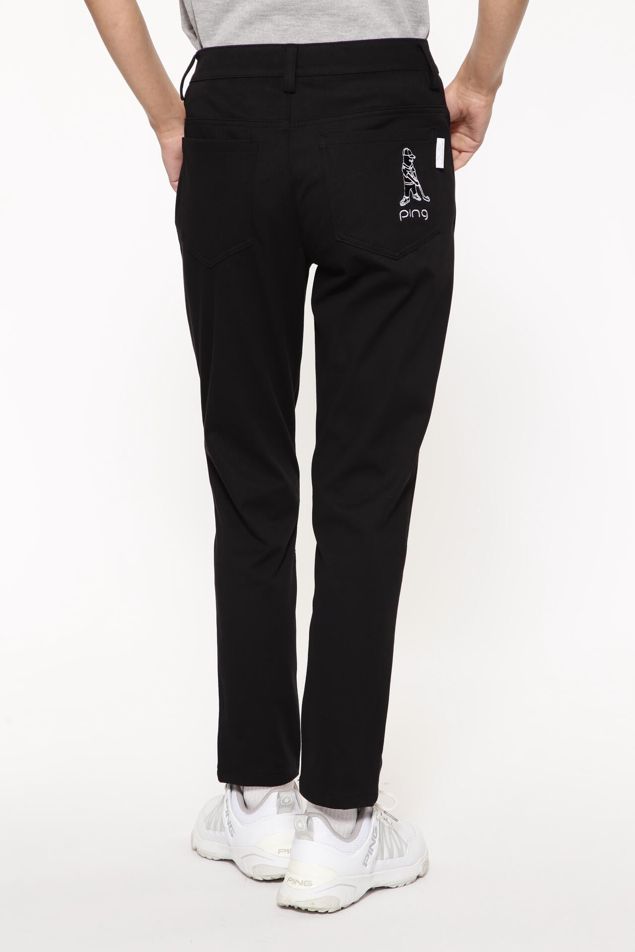 【PING APPAREL】Mr.PING刺繍全方向ストレッチライトテーパード5ポケットパンツ <LADIES LINE> (LADIES)