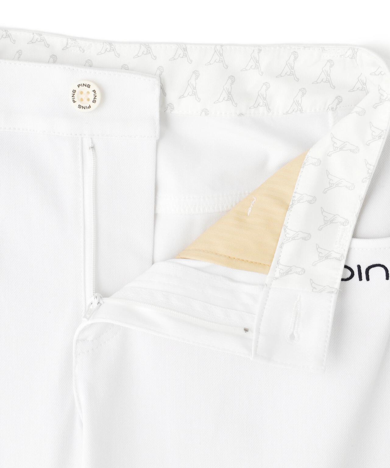 【PING APPAREL】Mr.PING刺繍全方向ストレッチライトテーパード5ポケットパンツ <LADIES LINE> (LADIES)