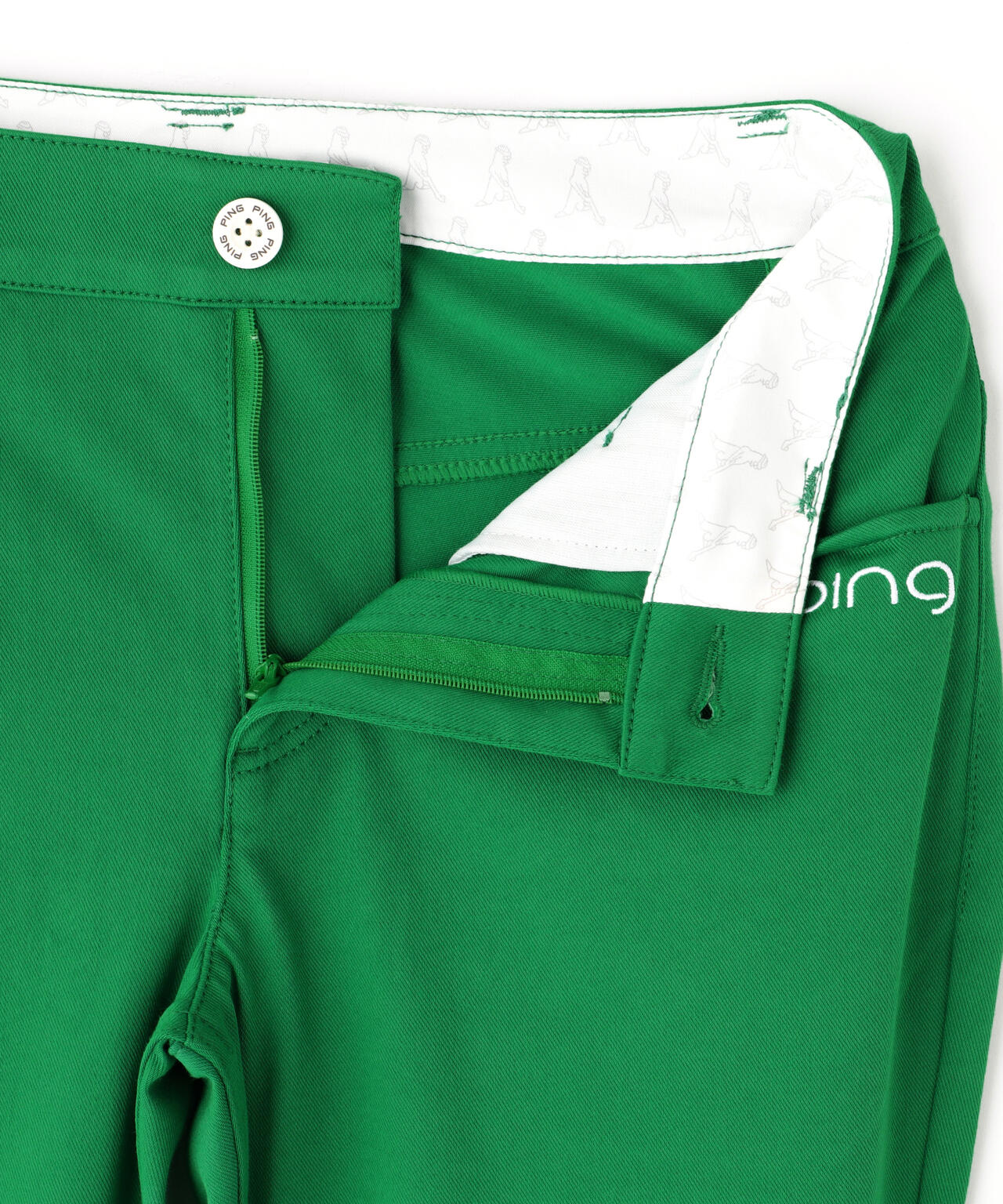 【PING APPAREL】Mr.PING刺繍全方向ストレッチライトテーパード5ポケットパンツ <LADIES LINE> (LADIES)