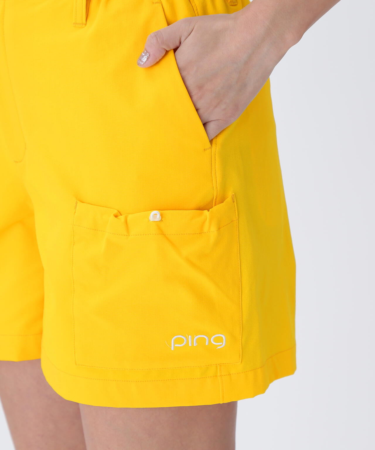【PING APPAREL】サライテック 二重織ショートパンツ <LADIES LINE> <NATIVE>(LADIES)