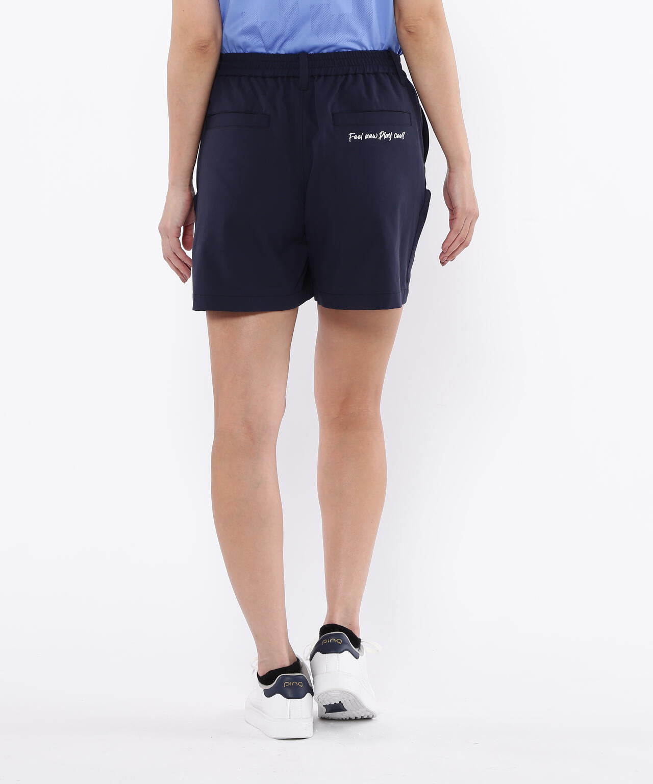 【PING APPAREL】サライテック 二重織ショートパンツ <LADIES LINE> <NATIVE>(LADIES)
