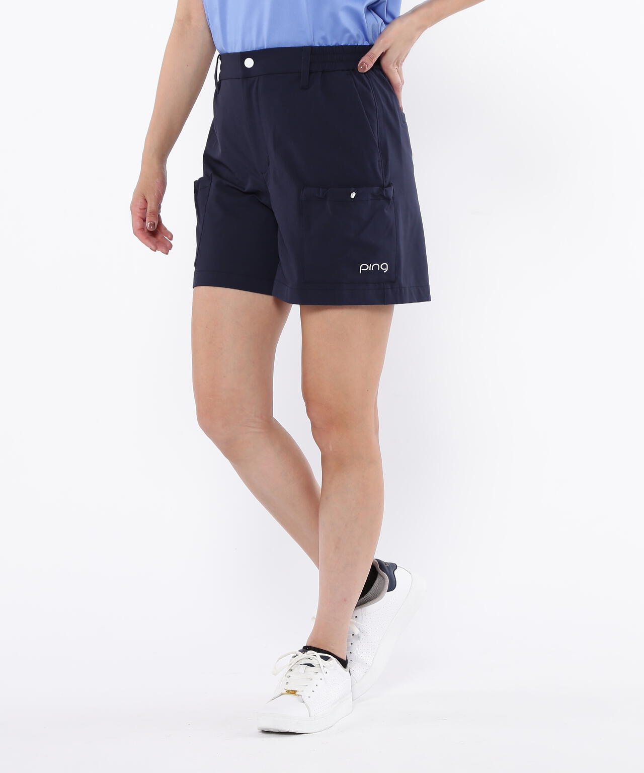 【PING APPAREL】サライテック 二重織ショートパンツ <LADIES LINE> <NATIVE>(LADIES)