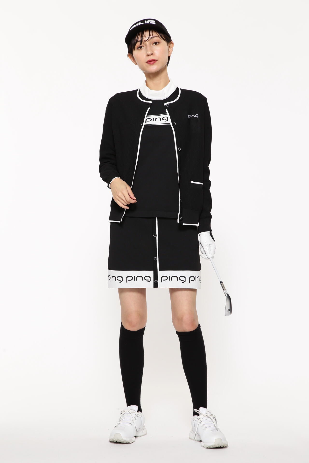 【PING APPAREL】ジャガードニットスカート <LADIES LINE><PERFORMANCE> (LADIES)