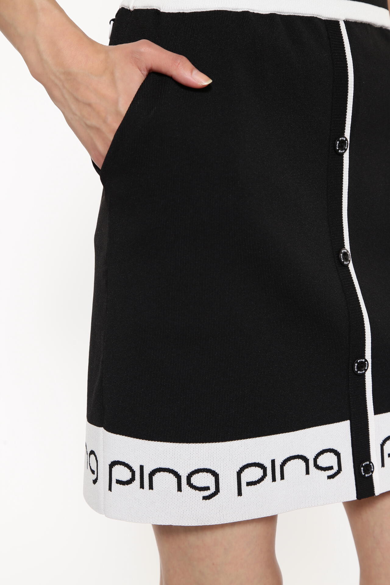 【PING APPAREL】ジャガードニットスカート <LADIES LINE><PERFORMANCE> (LADIES)