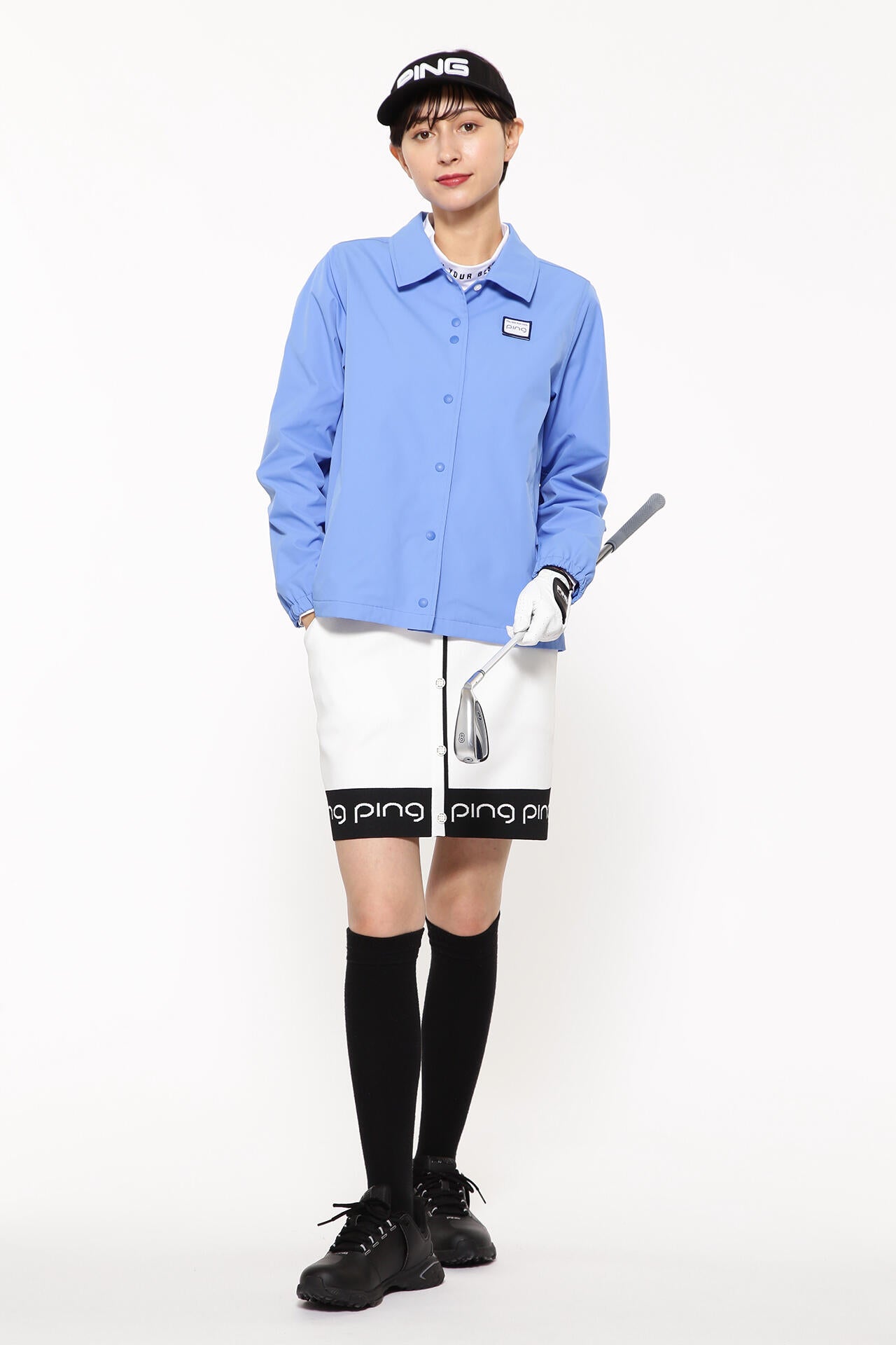 【PING APPAREL】ジャガードニットスカート <LADIES LINE><PERFORMANCE> (LADIES)