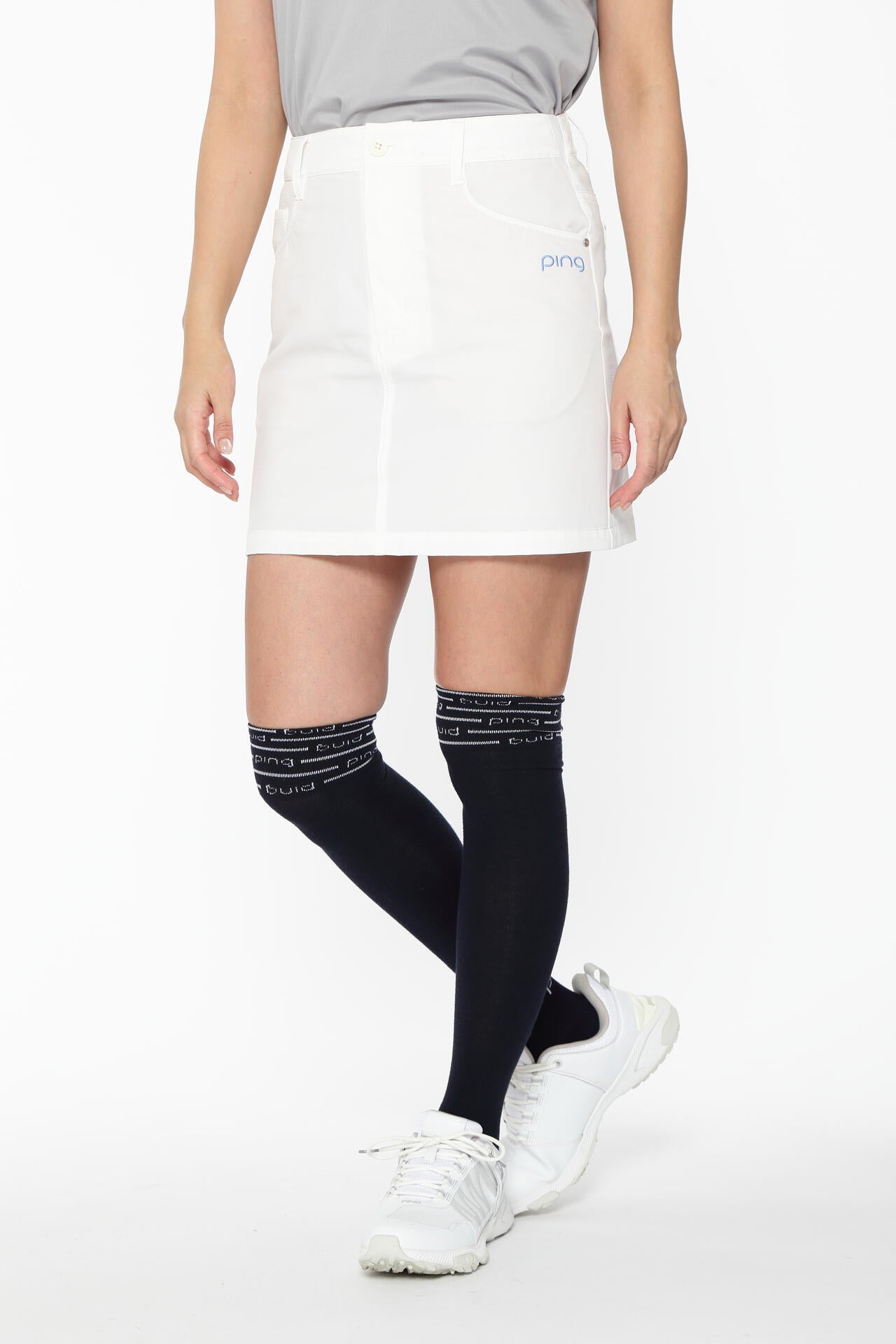 【PING APPAREL】全方向ストレッチ二重織台形スカート <LADIES LINE><NATIVE> (LADIES)