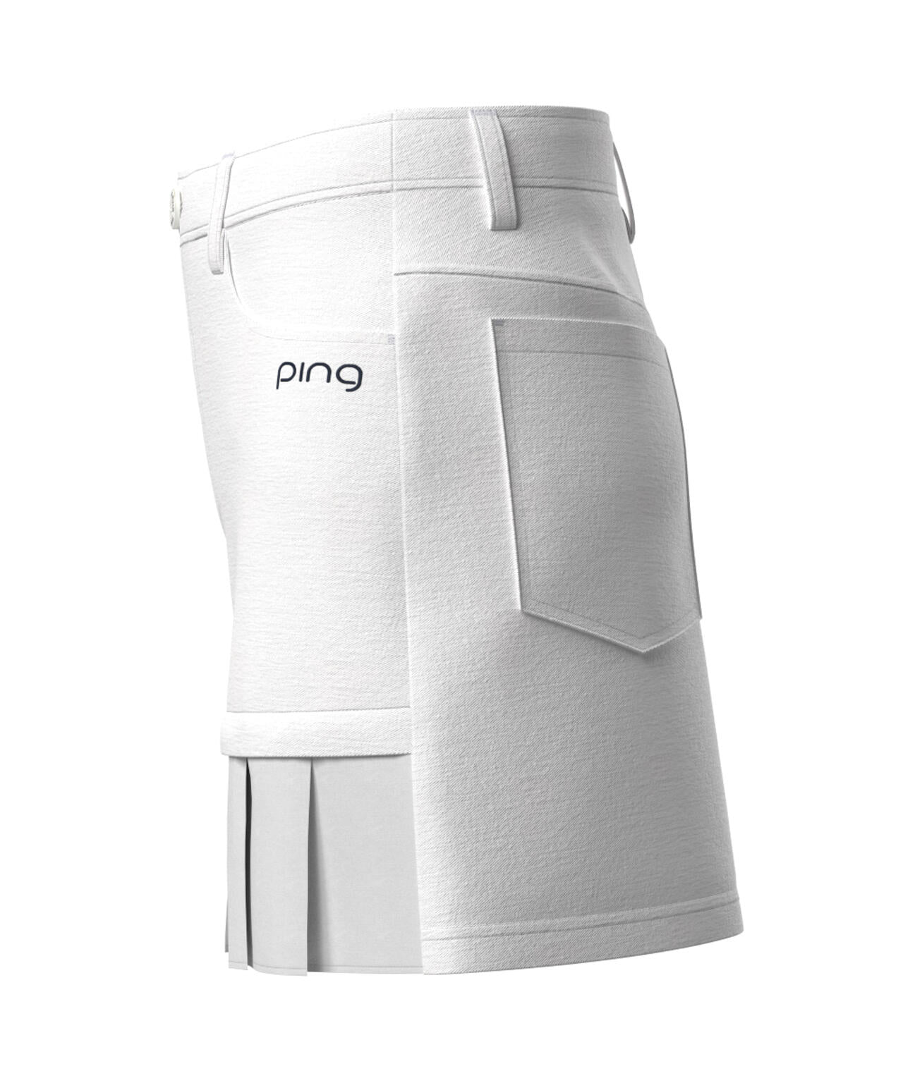 【PING APPAREL】フェイクレイヤードプリーツスカート <LADIES LINE><NATIVE> (LADIES)