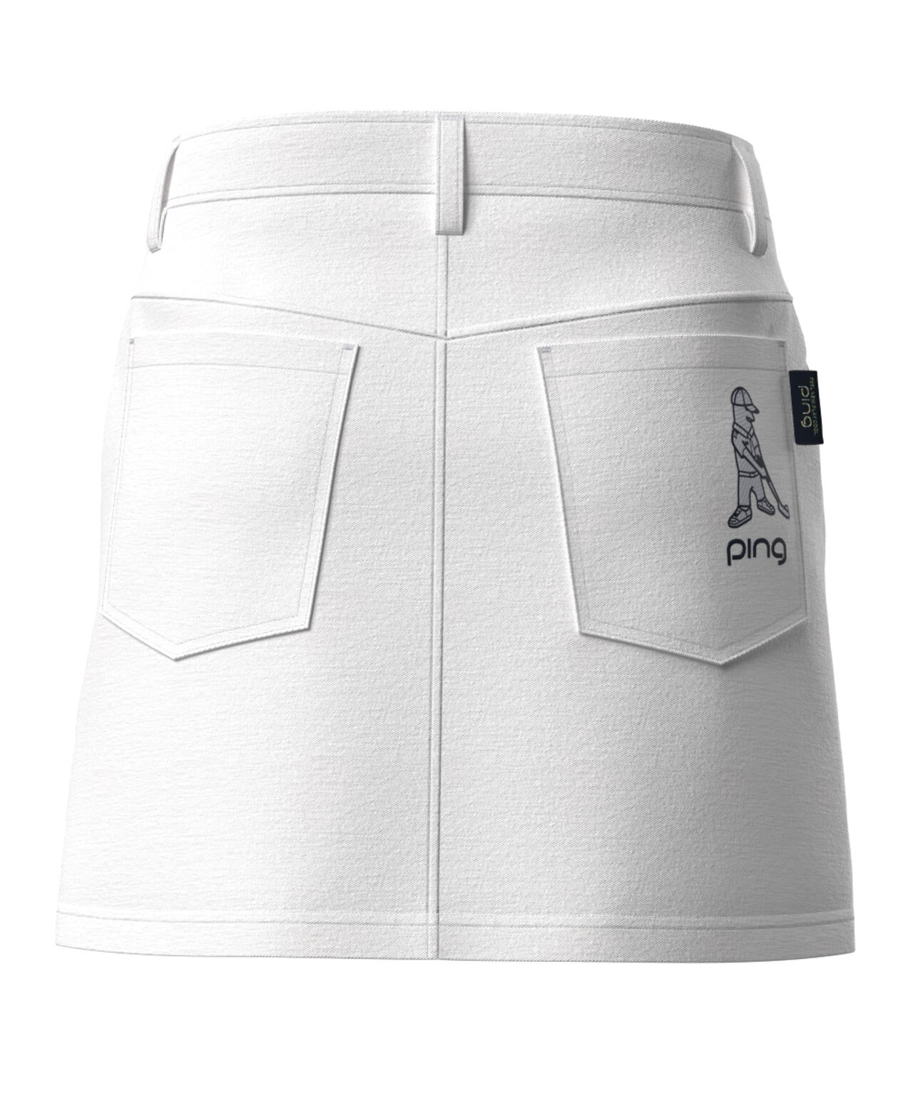 【PING APPAREL】フェイクレイヤードプリーツスカート <LADIES LINE><NATIVE> (LADIES)
