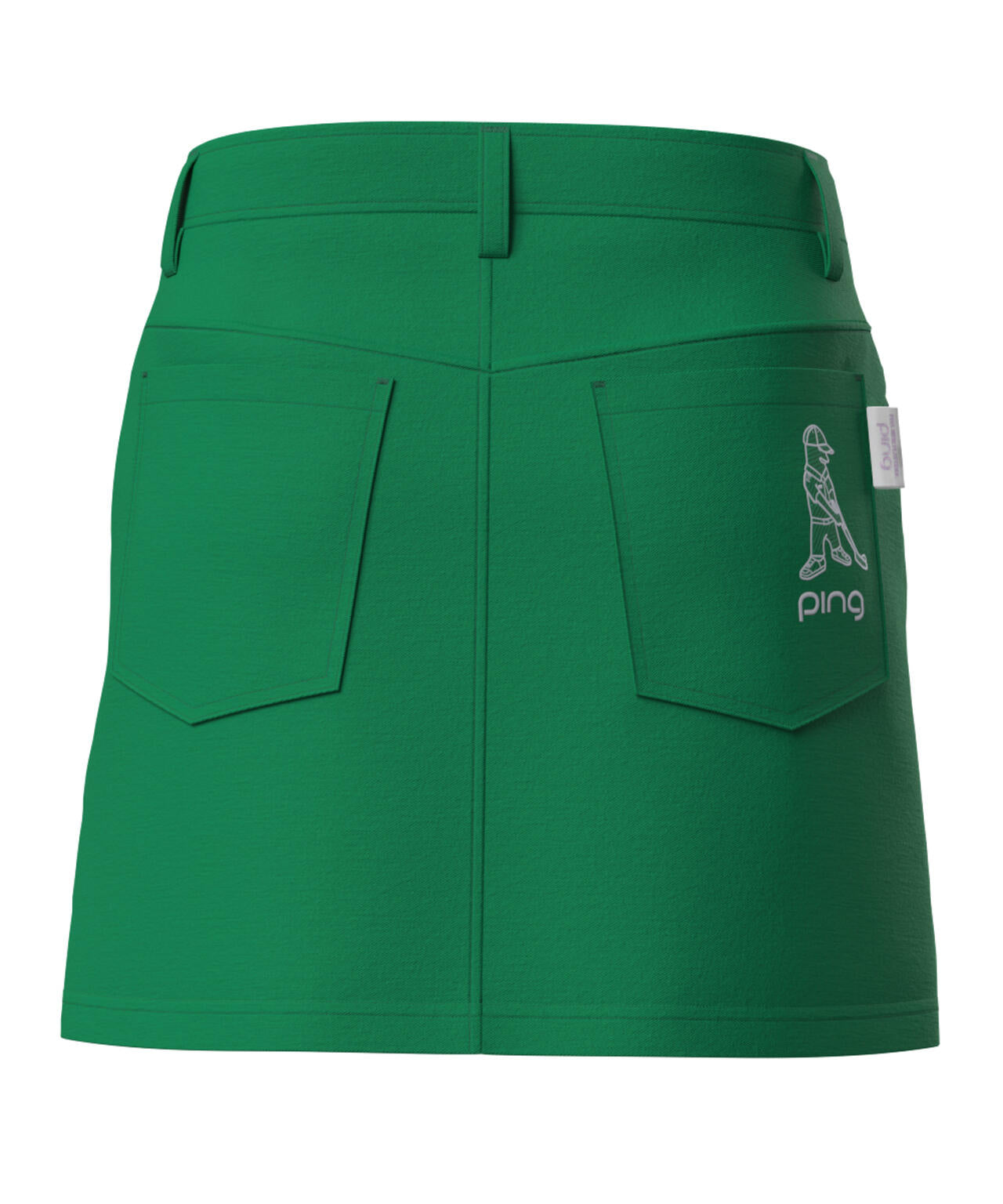 【PING APPAREL】フェイクレイヤードプリーツスカート <LADIES LINE><NATIVE> (LADIES)