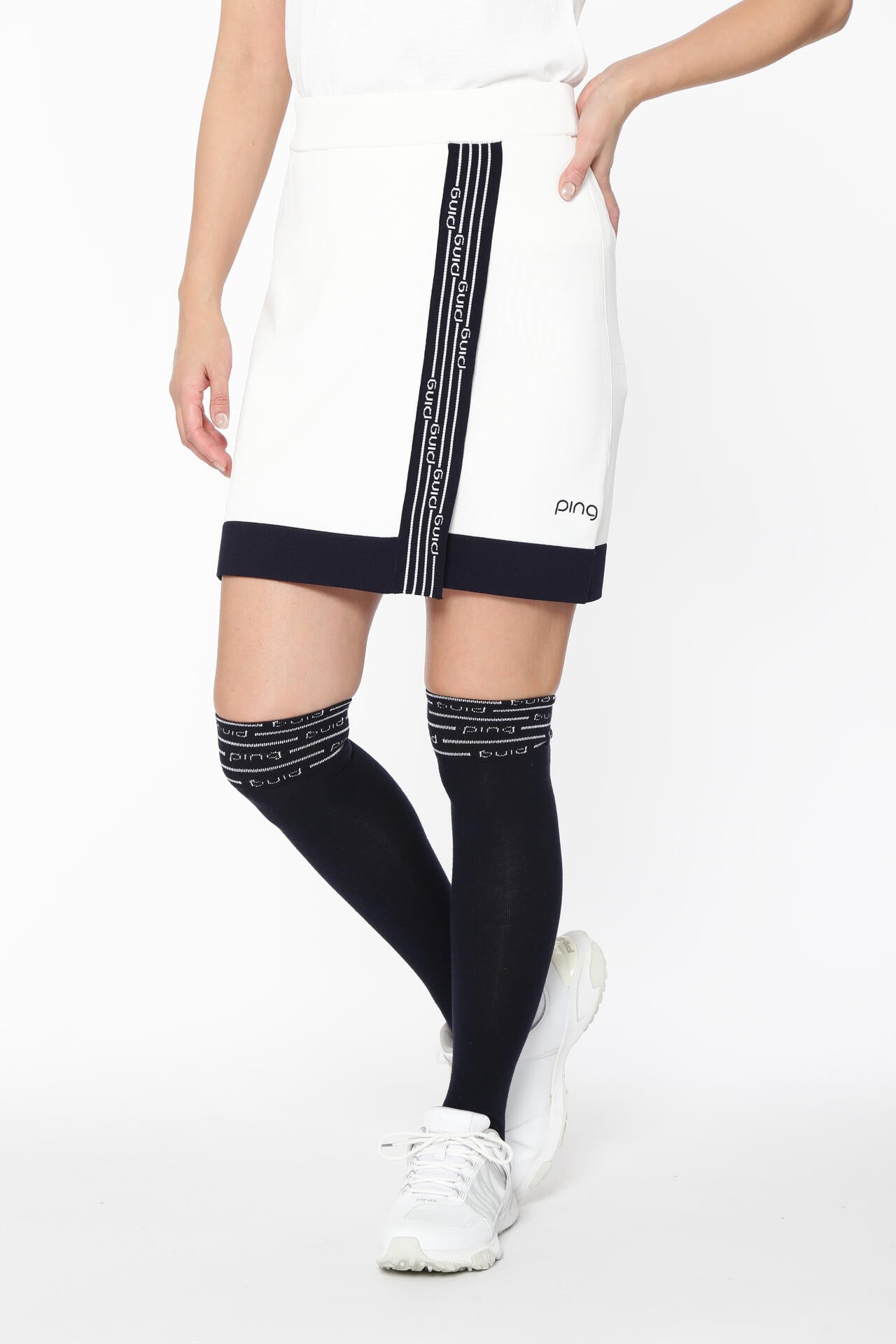 【PING APPAREL】ニットスカート <LADIES LINE> <NATIVE>(LADIES)