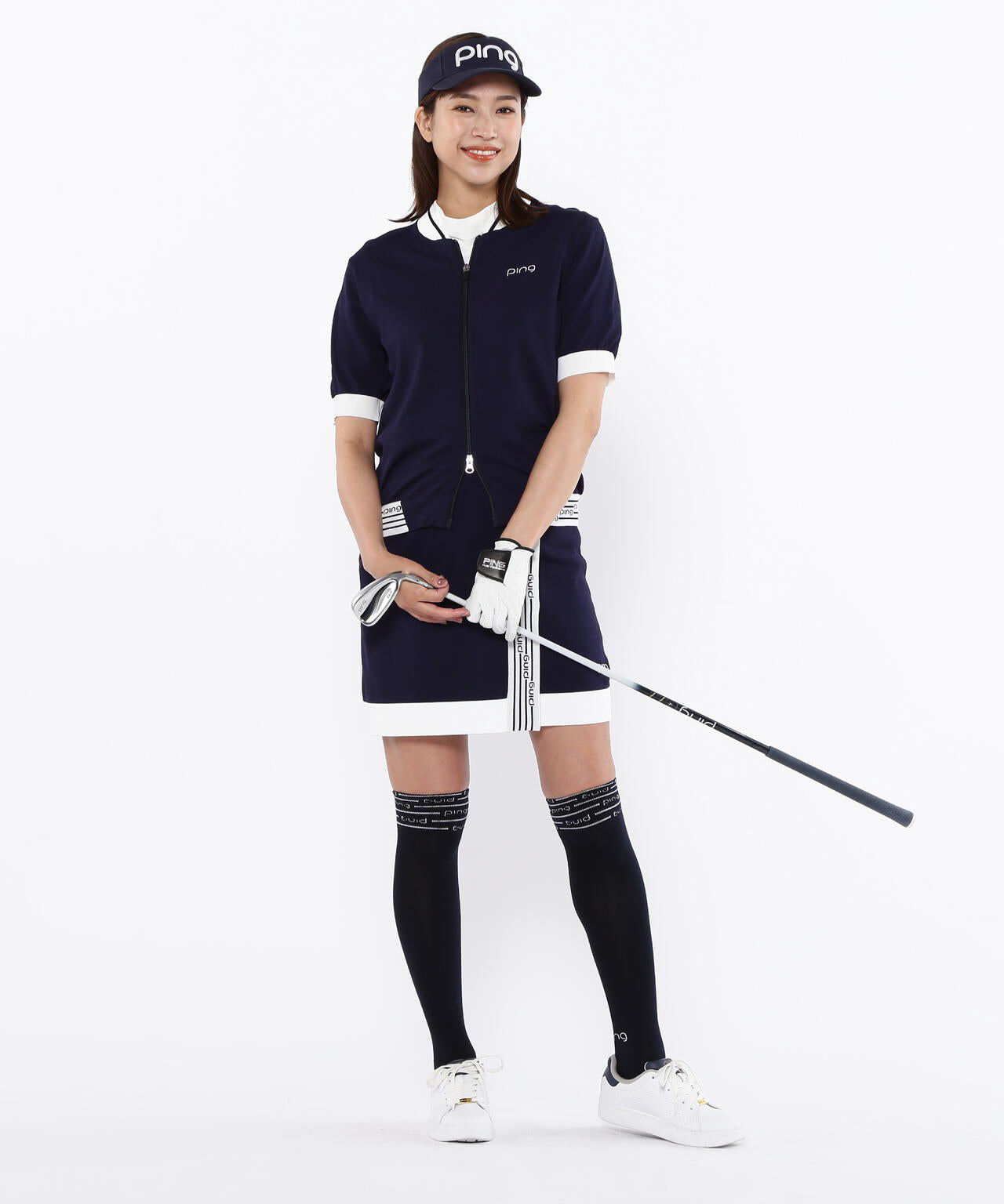 【PING APPAREL】ニットスカート <LADIES LINE> <NATIVE>(LADIES)