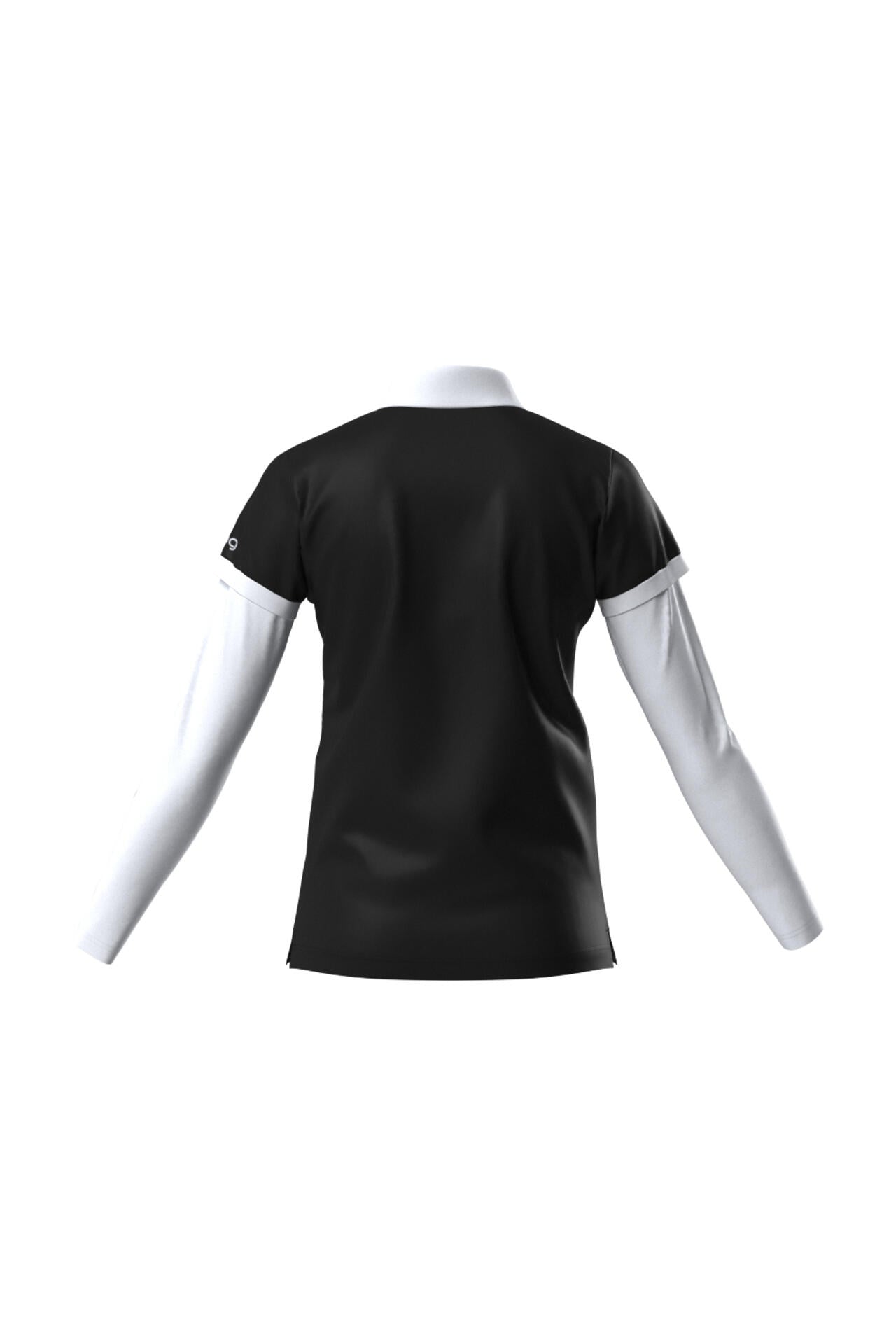 【PING APPAREL】カノコポロ 天竺インナー ネクタイ付きレイヤードツインセット <LADIES LINE> (LADIES)